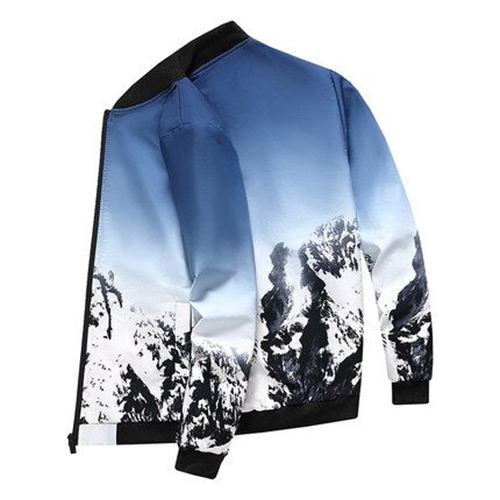 Spring Autumn Letter Casual Jacket Men Streetwear Gradient Color Hooded Jackets