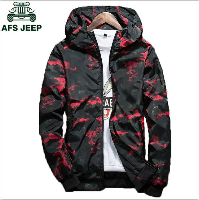 2020 Spring Autumn Hip Hop Windbreaker Jackets Men Japanese Streetwear Hooded Ja