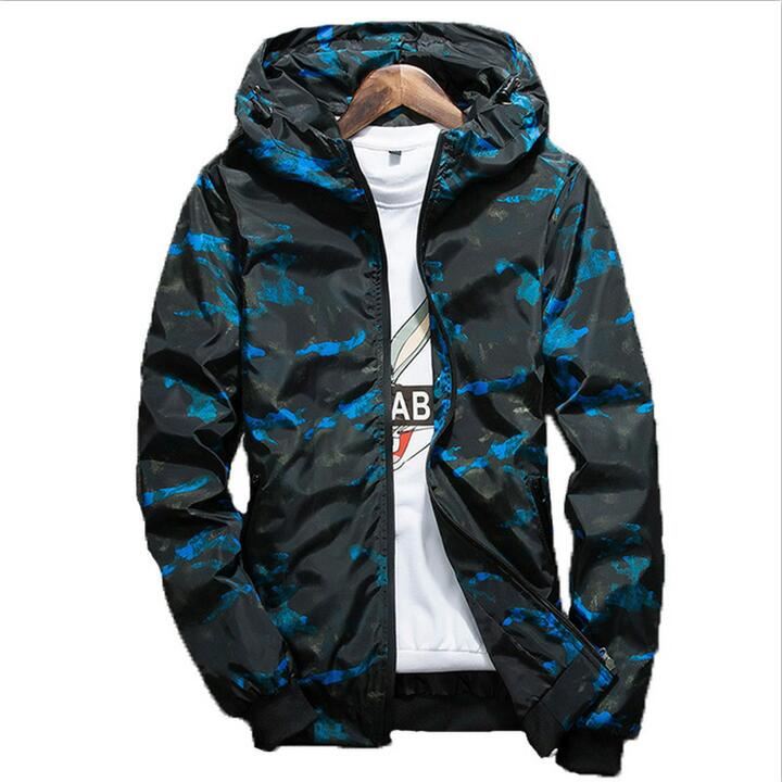 2020 Spring Autumn Hip Hop Windbreaker Jackets Men Japanese Streetwear Hooded Ja