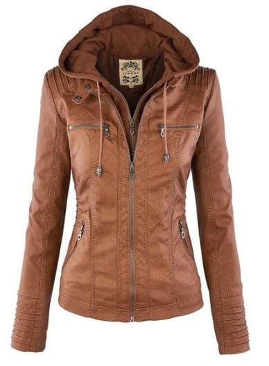 Faux Leather Jacket Women 2021 Basic Jacket Coat Female Winter Motorcycle Jacket