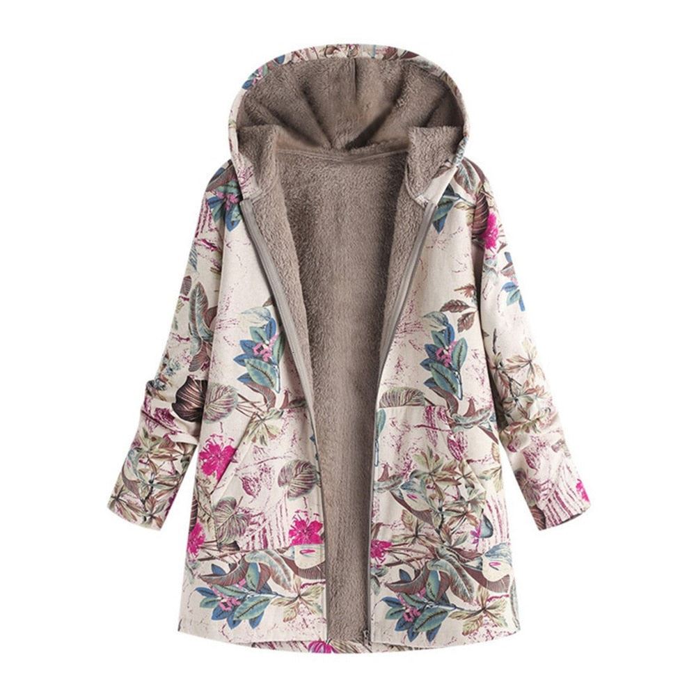 Women's Autumn Jacket Women Female Windbreaker Leather Jacket Coat 2024 Floral