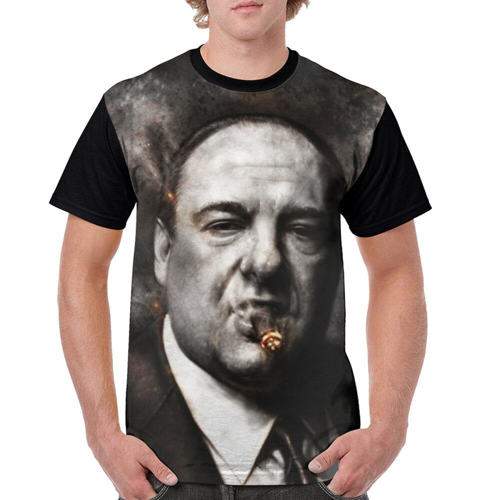 Sopranos T Shirt The Sopranos - Tony Soprano T-Shirt Short Sleeve Beach Tee Shir