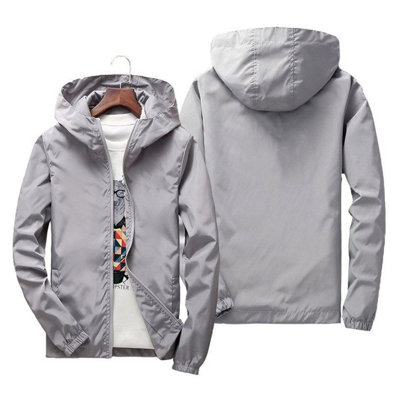 Spring and Autumn Fashion Thin Jacket Men's Slim Top Men's Casual Baseball Pilot