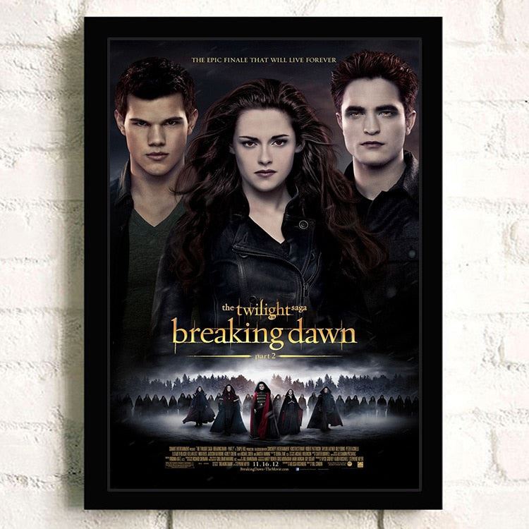 Twilight Film TV Movie Quality Wall Art Home Decor Canvas Painting Nordic 12x16