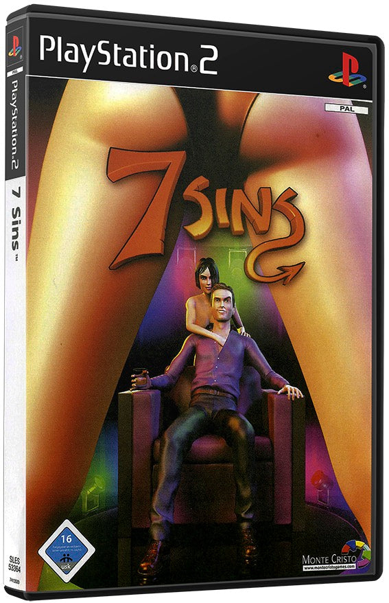 7 Sins PS2 Sony Playstation 2 Used Video Game PS2