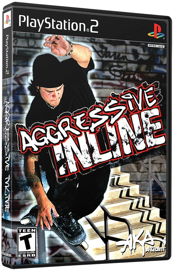 Aggressive Inline PS2 Sony Playstation 2 Used Video Game PS2