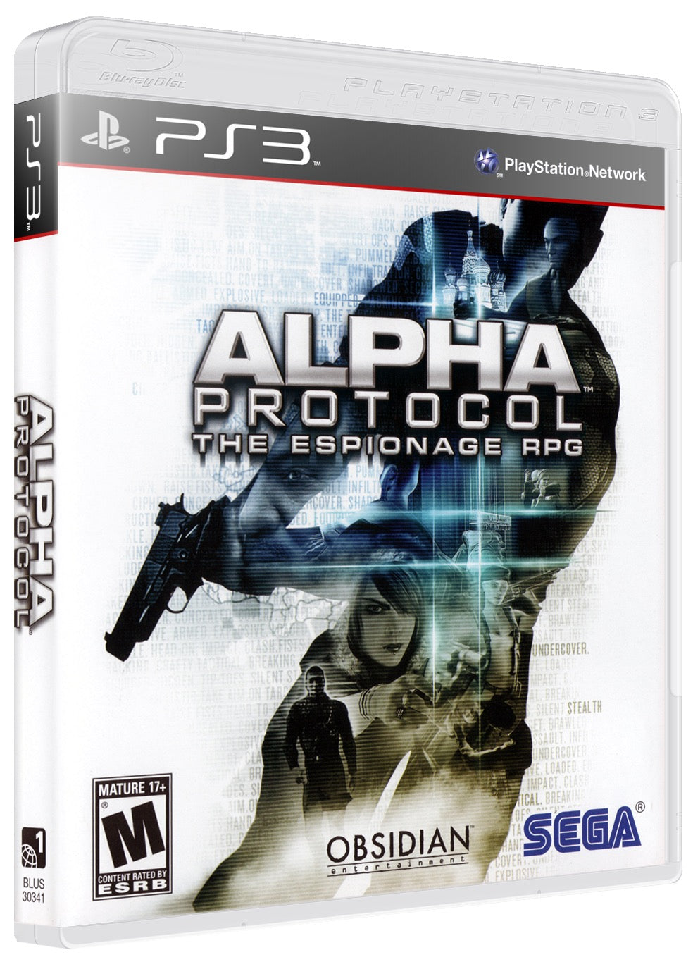 Alpha Protocol PS3 Sony Playstation 3 Used Video Game