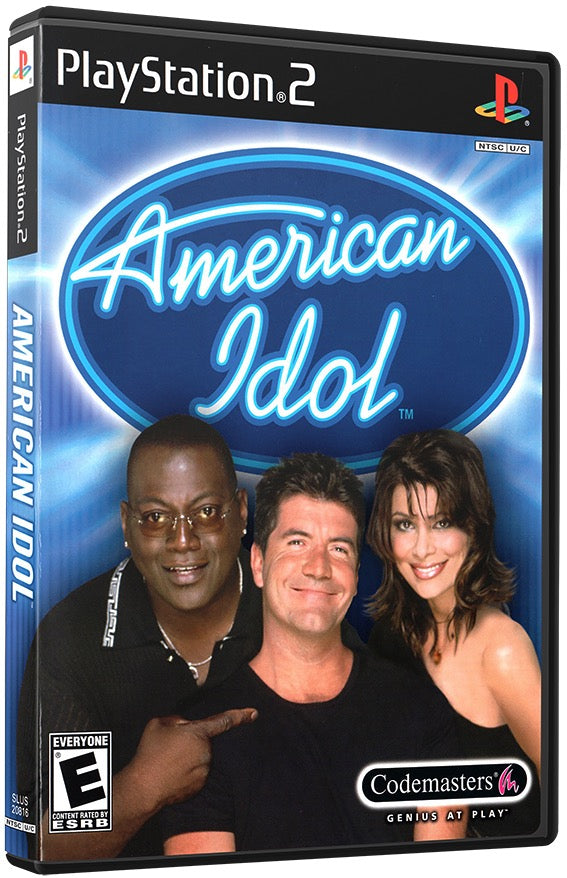 American Idol PS2 Sony Playstation 2 Used Video Game PS2