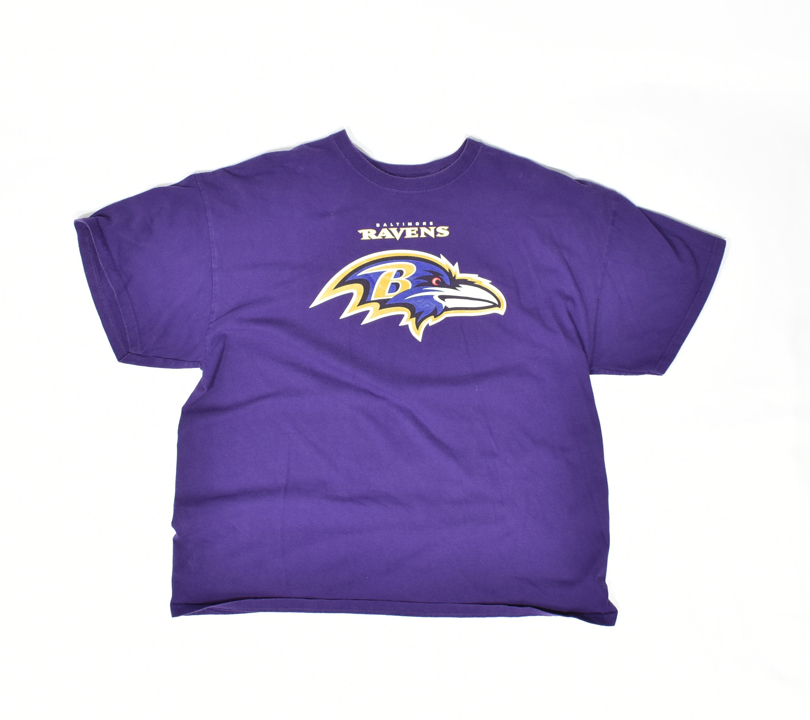 Baltimore Ravens Mens t shirt Purple XL NFL football Used Shirt Adult