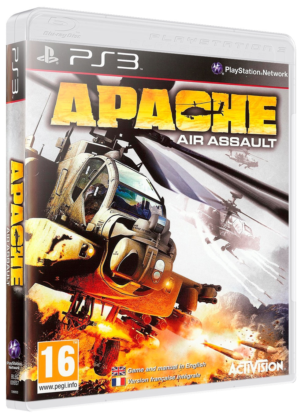 Apache Air Assault PS3 Sony Playstation 3 Used Video Game