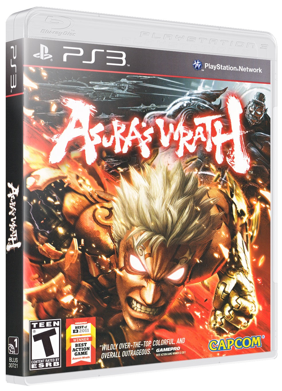 Asura's Wrath PS3 Sony Playstation 3 Used Video Game