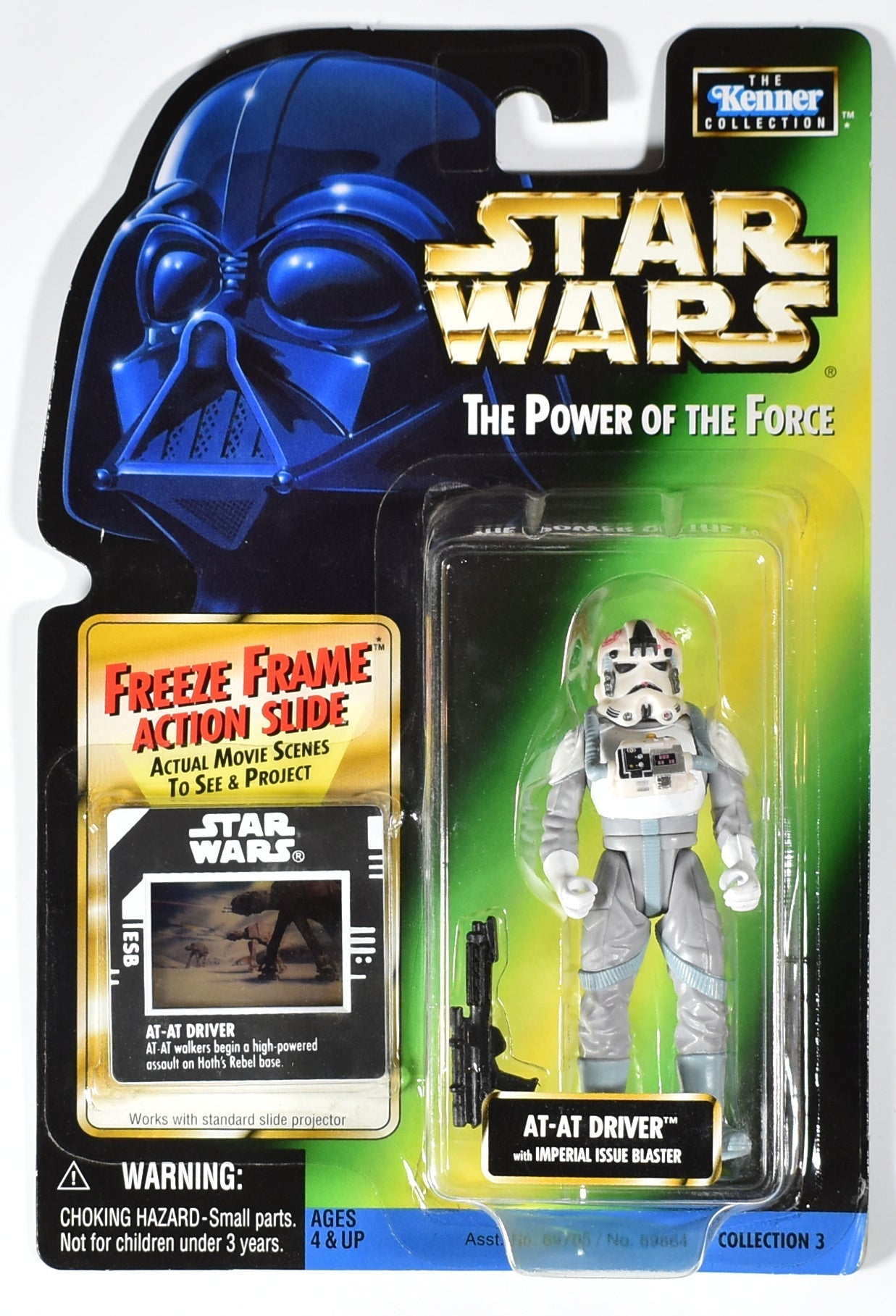 Star Wars Power of the Force Freeze Frame AT-AT Driver