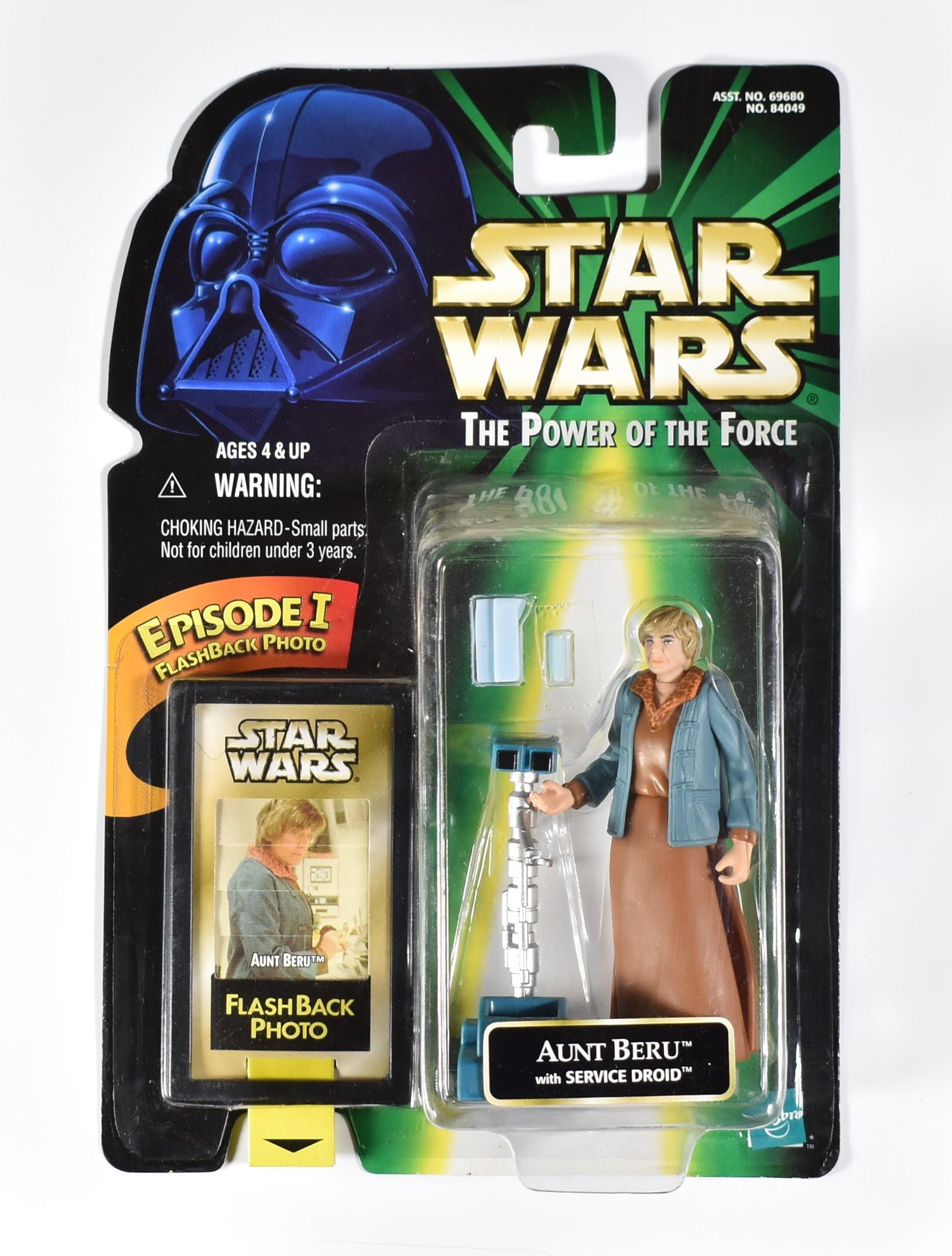 Star Wars Power of the force Flash Back Aunt Beru Service Droid No. 84049