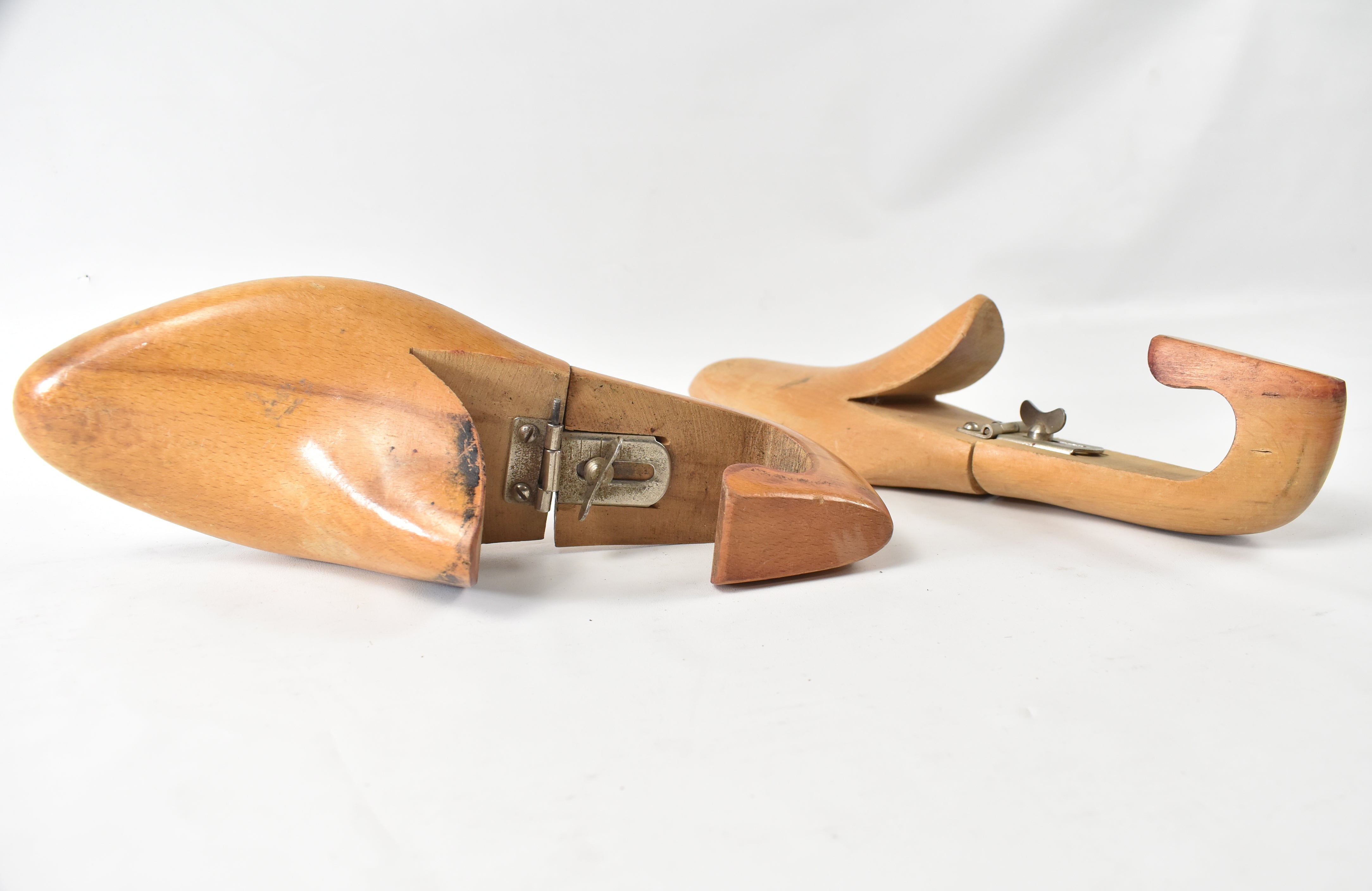 Mac Kay & Co Wooden Shoe Form Shaper Inserts Size 11in New York Used