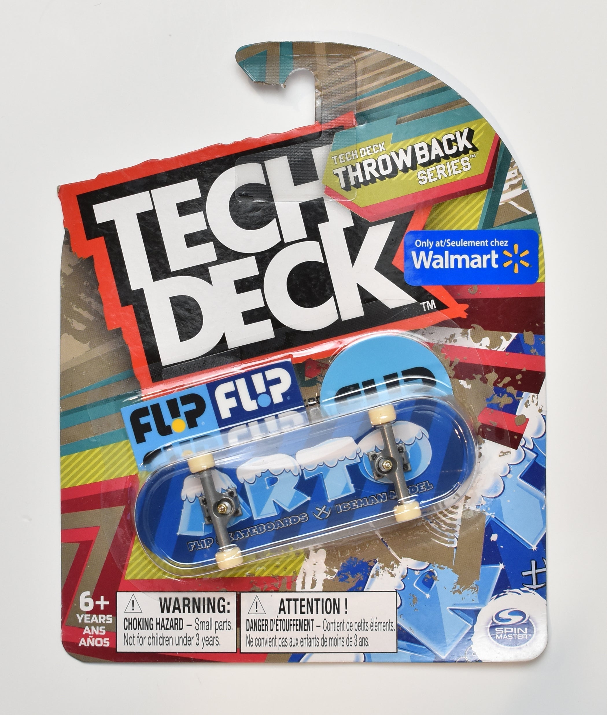 Tech Deck Walmart Throwback Series Spin Master Plan B Black Common 2022