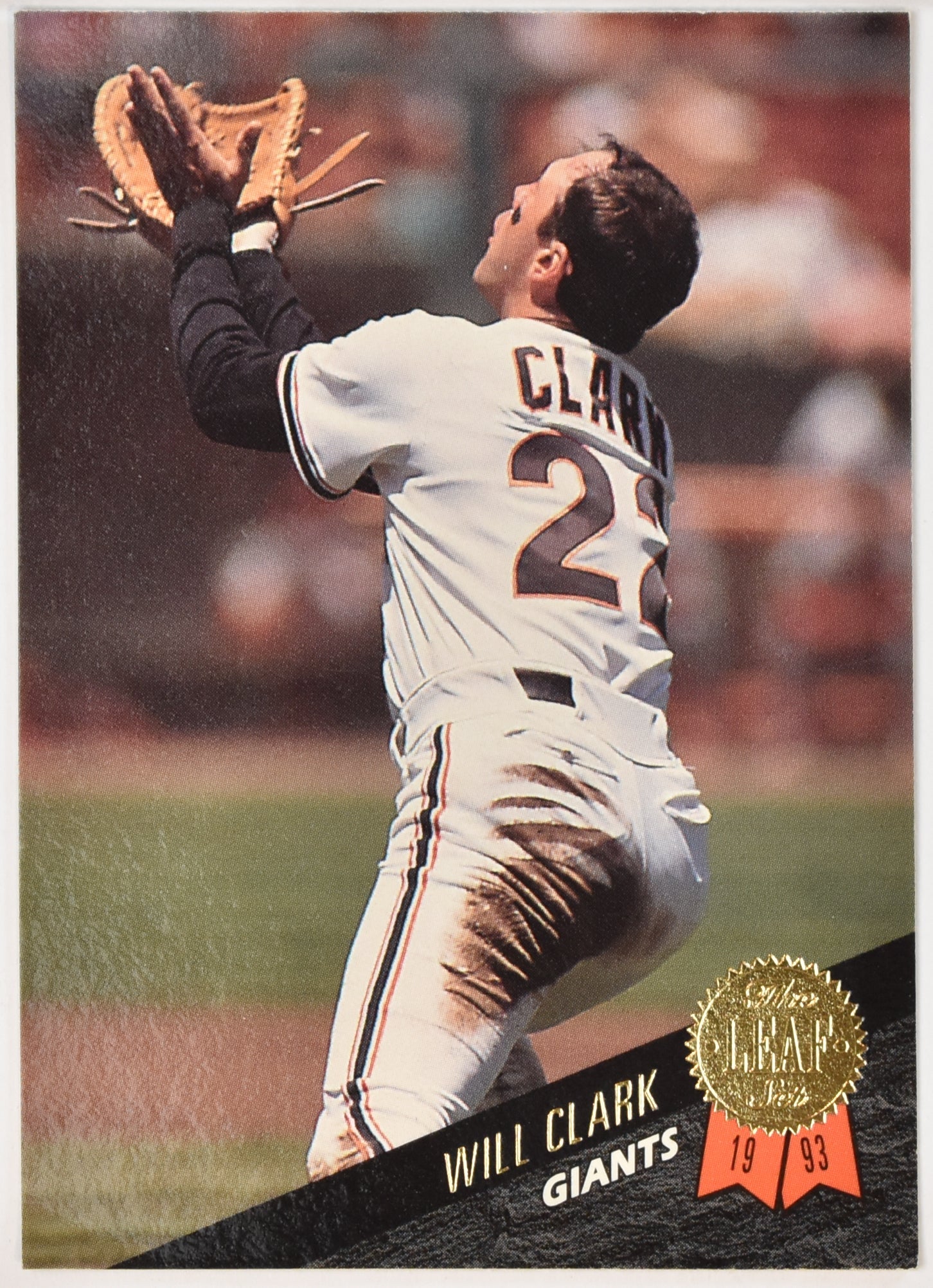 Will Clark 247 1993 The Leaf Set Baseball