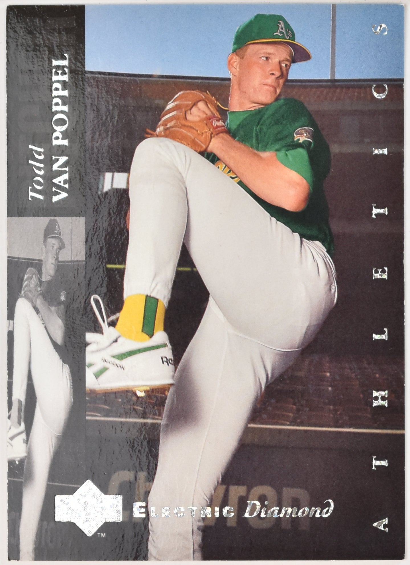 Todd Van poppel 195 Upper Deck Electric Diamond Baseball Card 1994