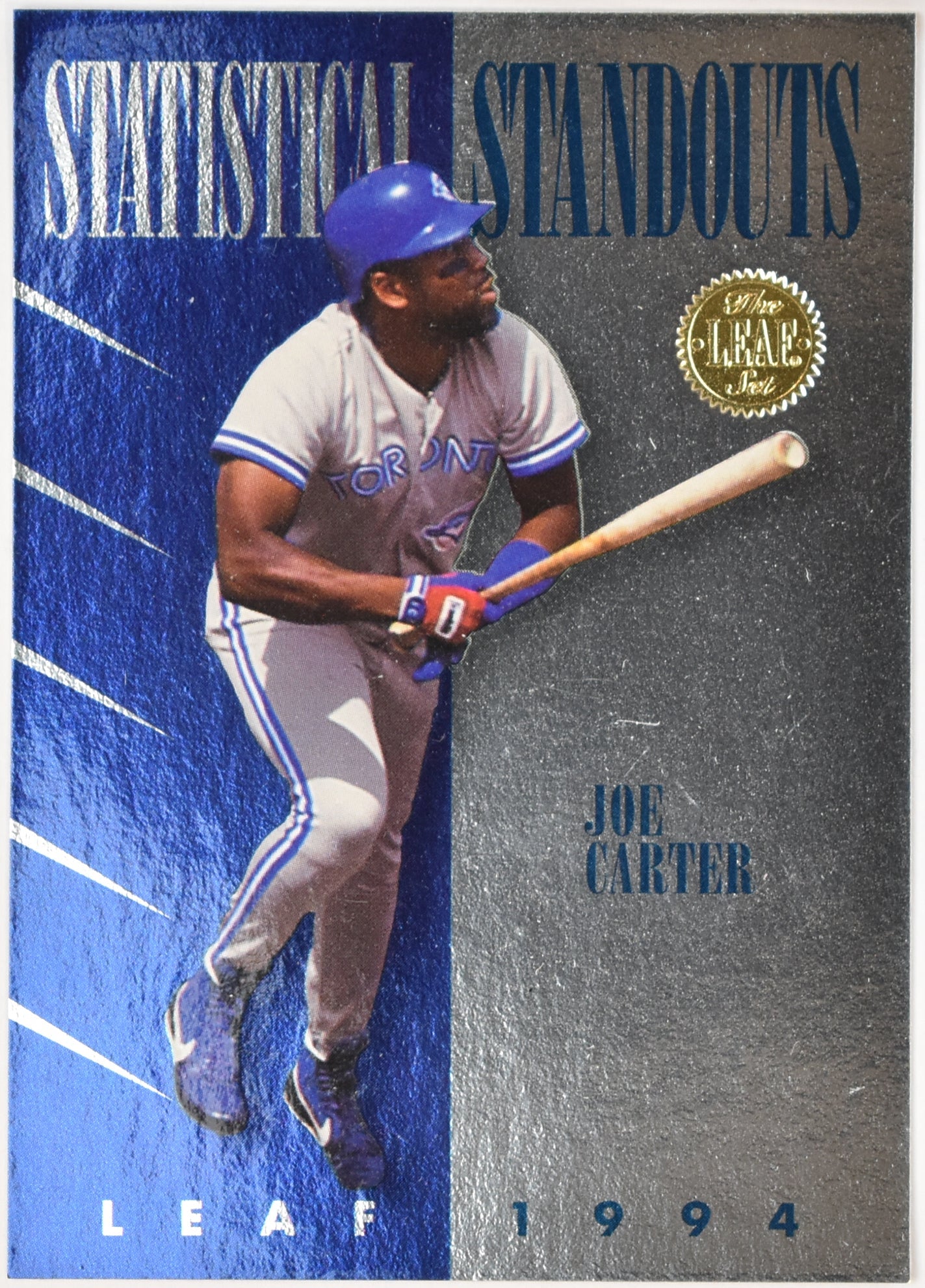 Statistical Standouts 94 Leaf Baseball Card 7-10 Joe Carter