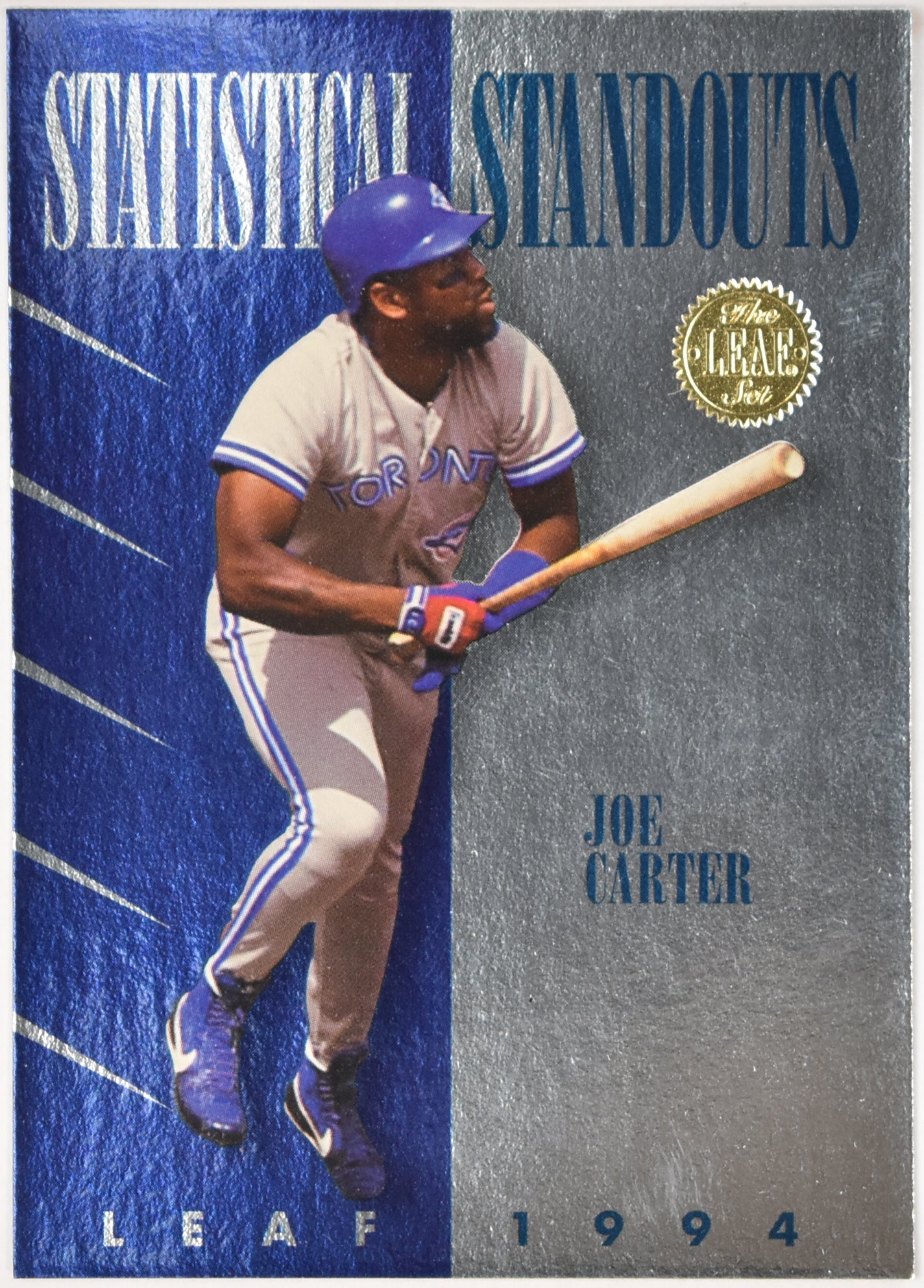 Statistical Standouts 1994 Leaf Baseball Card 7-10 Joe Carter