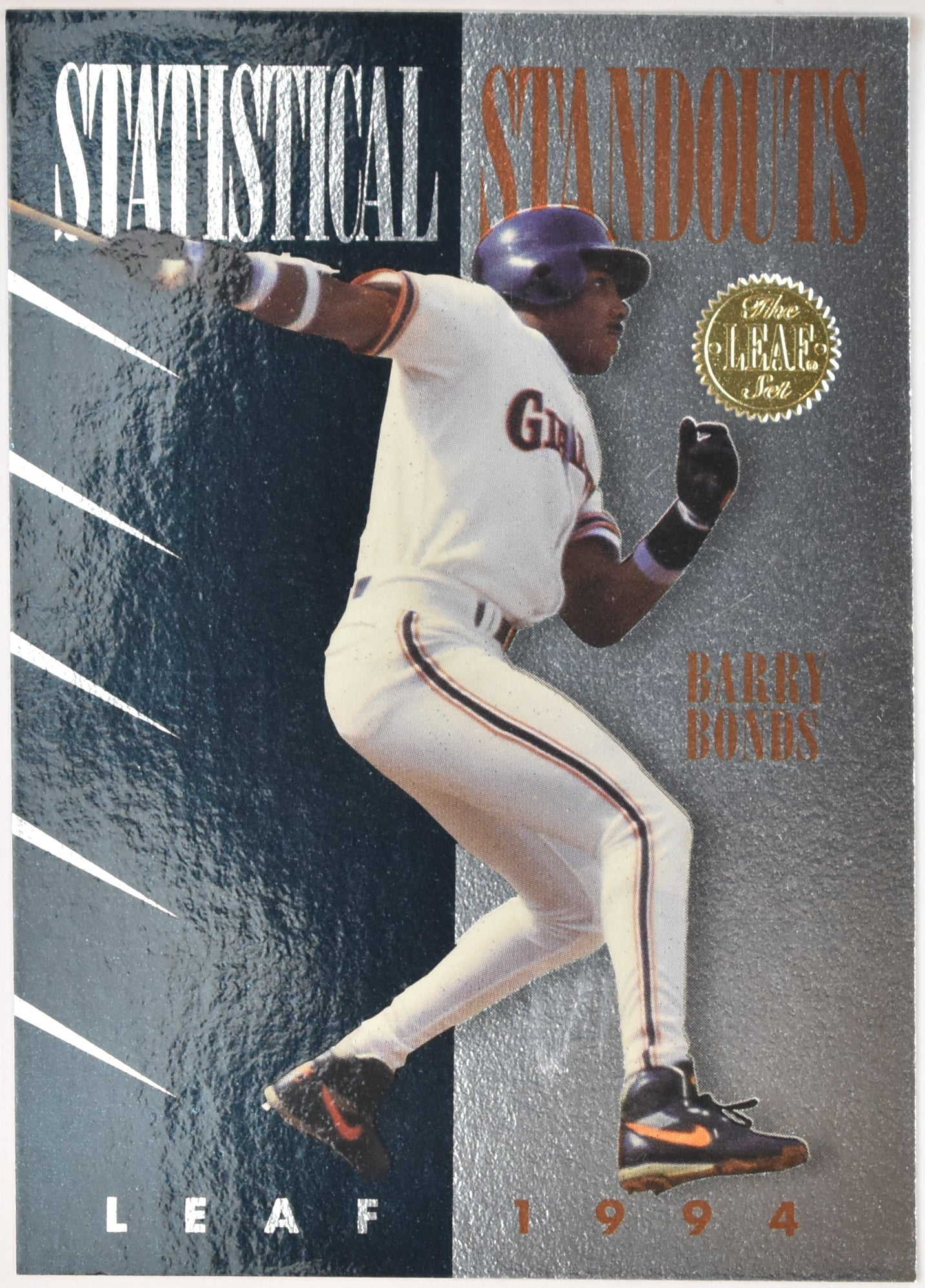 Statistical Standouts 94 Leaf Baseball Card 2-10 Barry Bonds