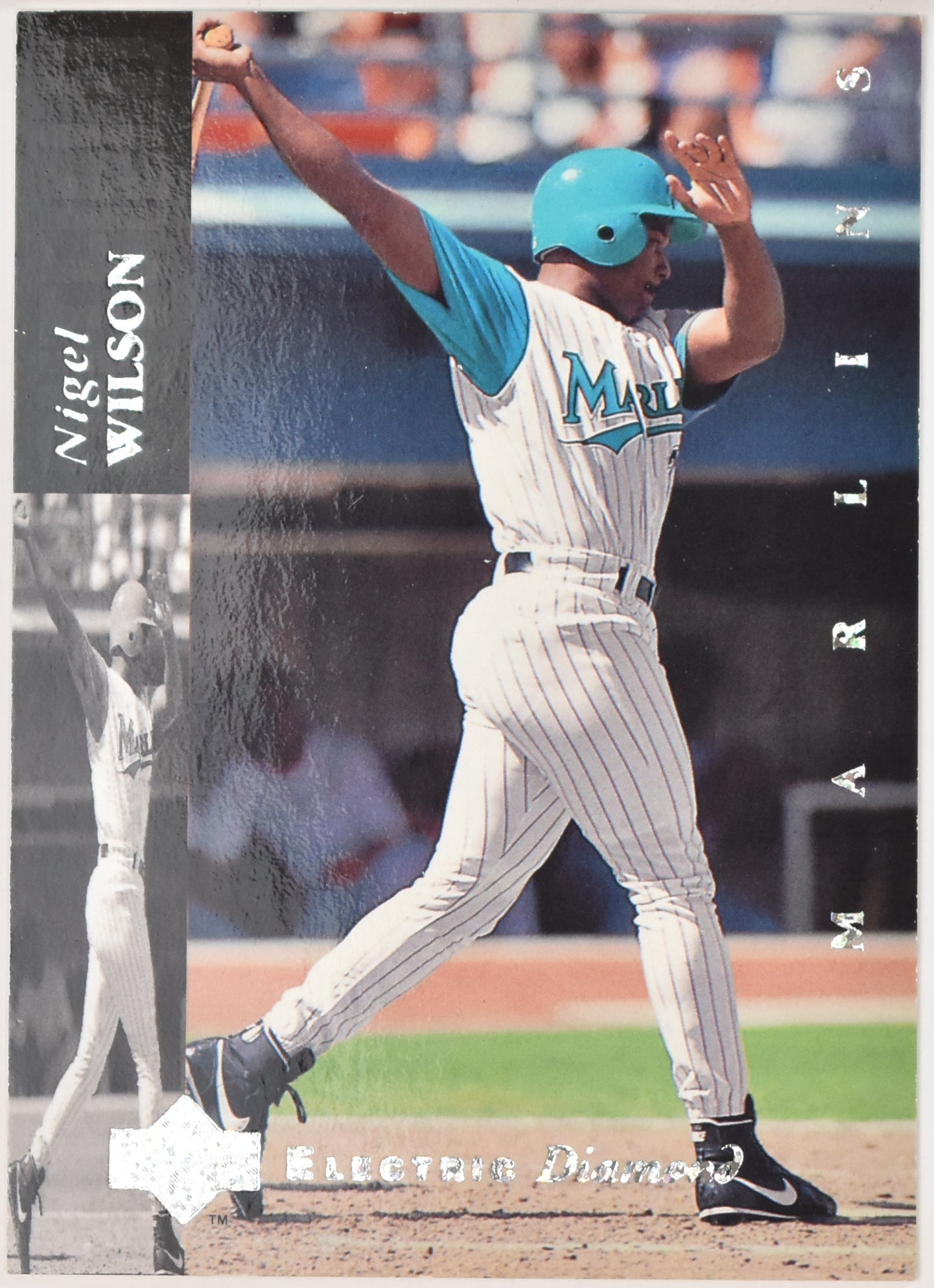 Nigel Wilson 103 Upper Deck Electric Diamond Baseball 1994