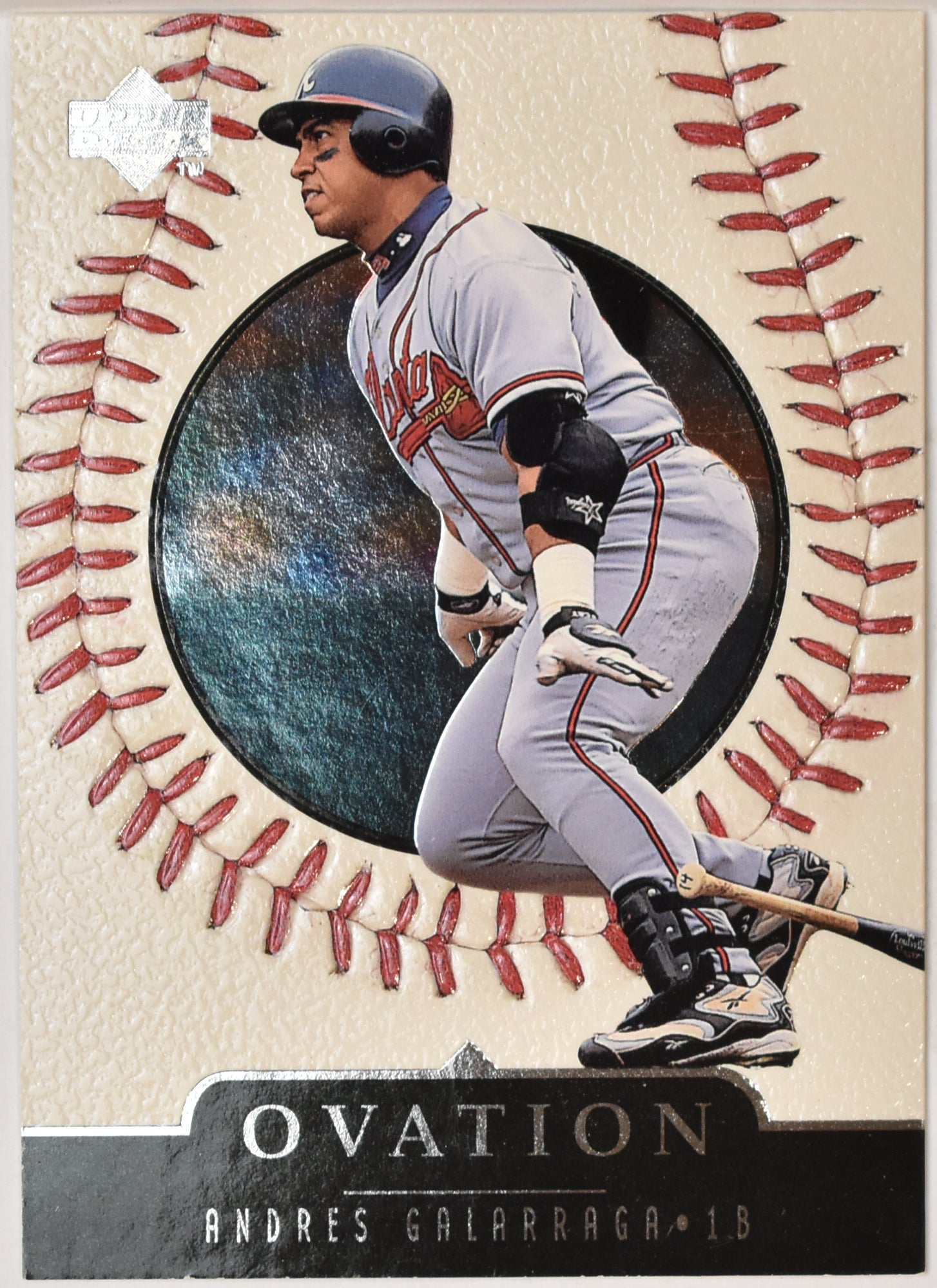 Andres Galarraga 42 Upper Deck Ovation Baseball Card 1999