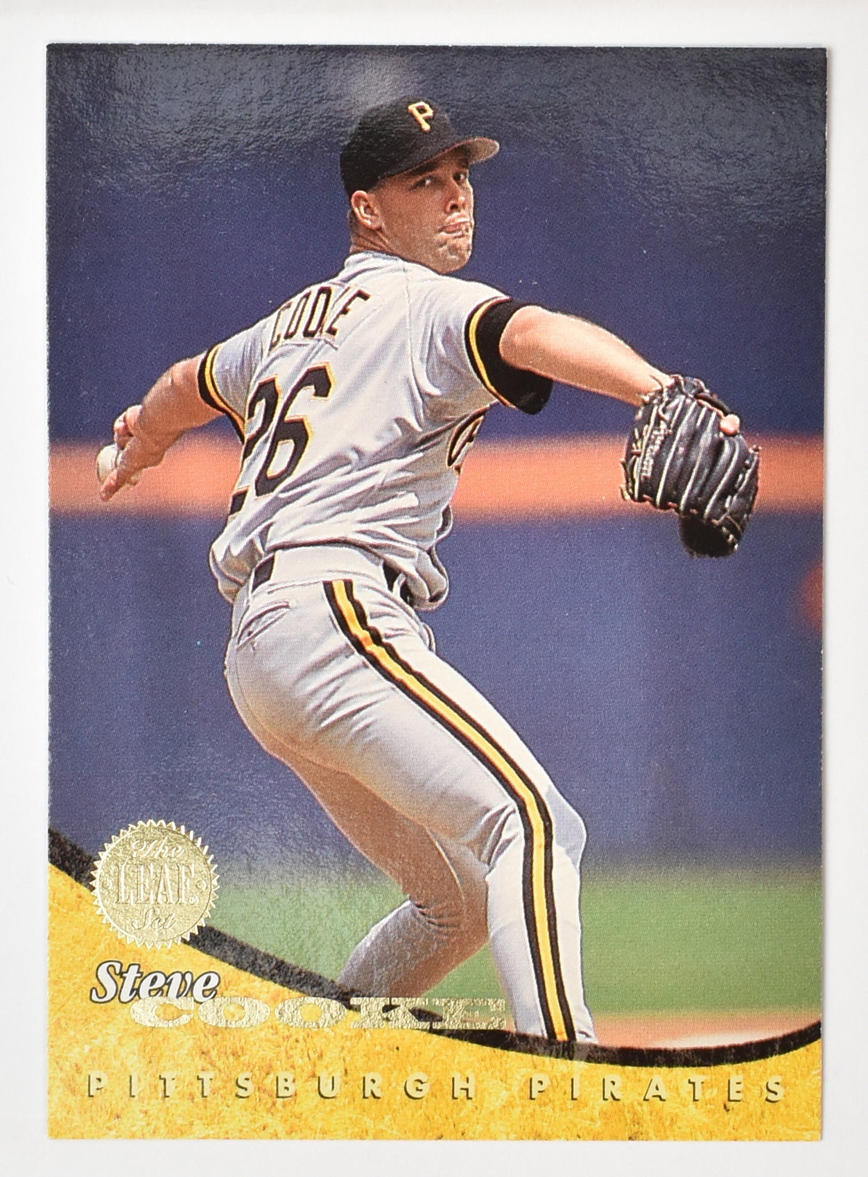 Steve Cooke 169 Pirates Leaf Set 94 Baseball Card