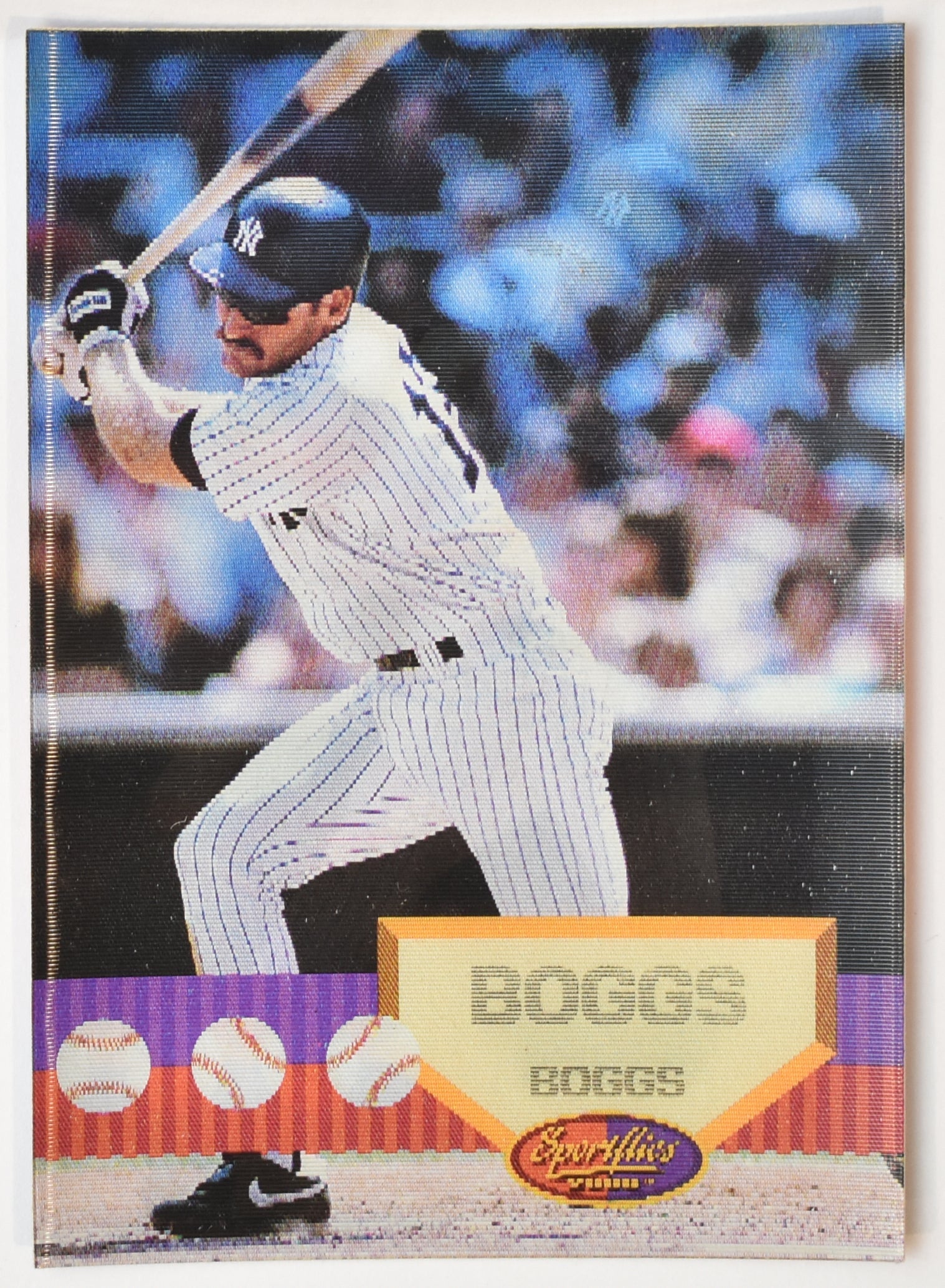 Wade Boggs 102 Sports Flics 1994 Pinnacle Baseball Card