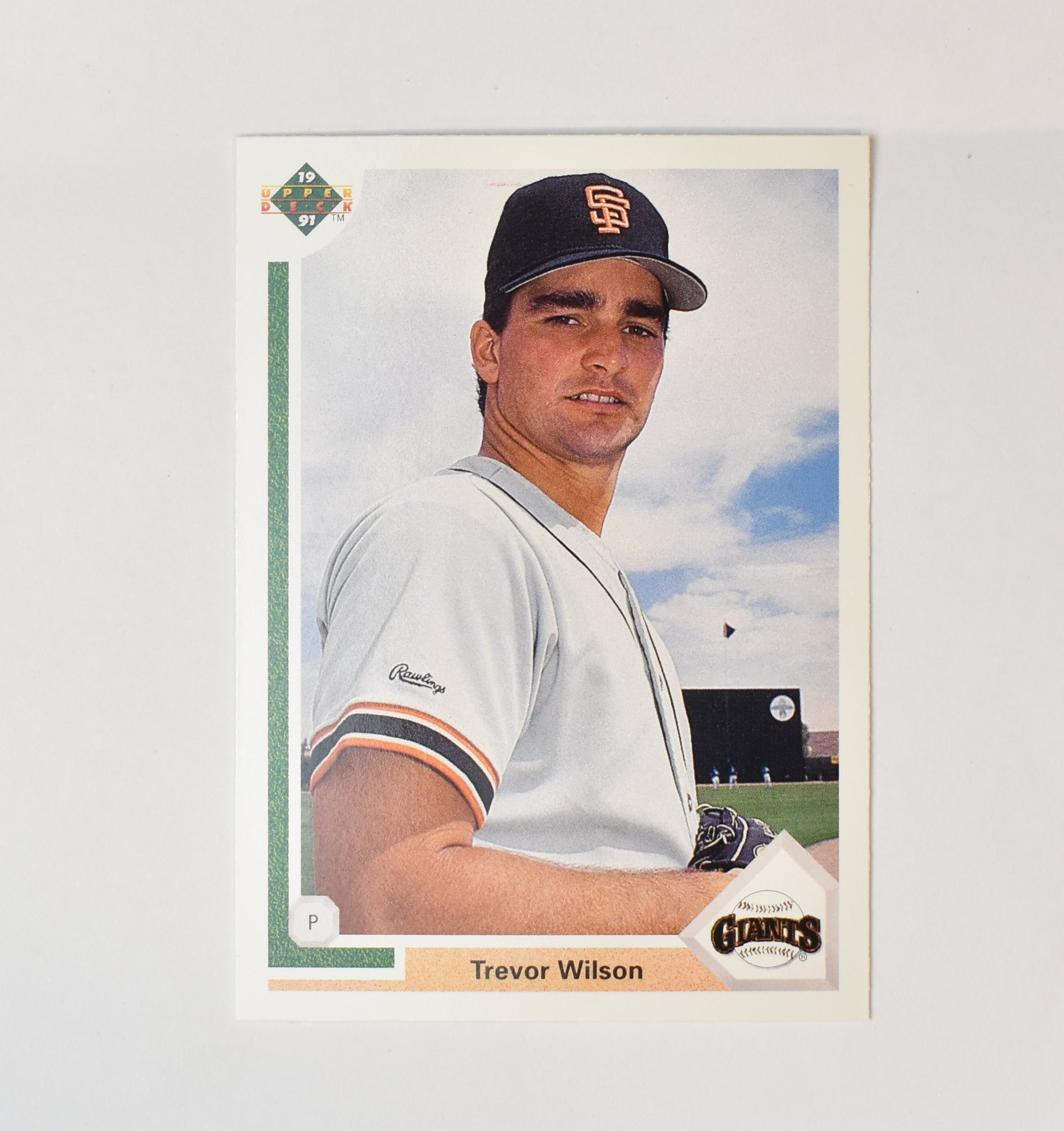 Trevor Wilson 653 1991 Upper Deck Baseball Card San Francisco Giants