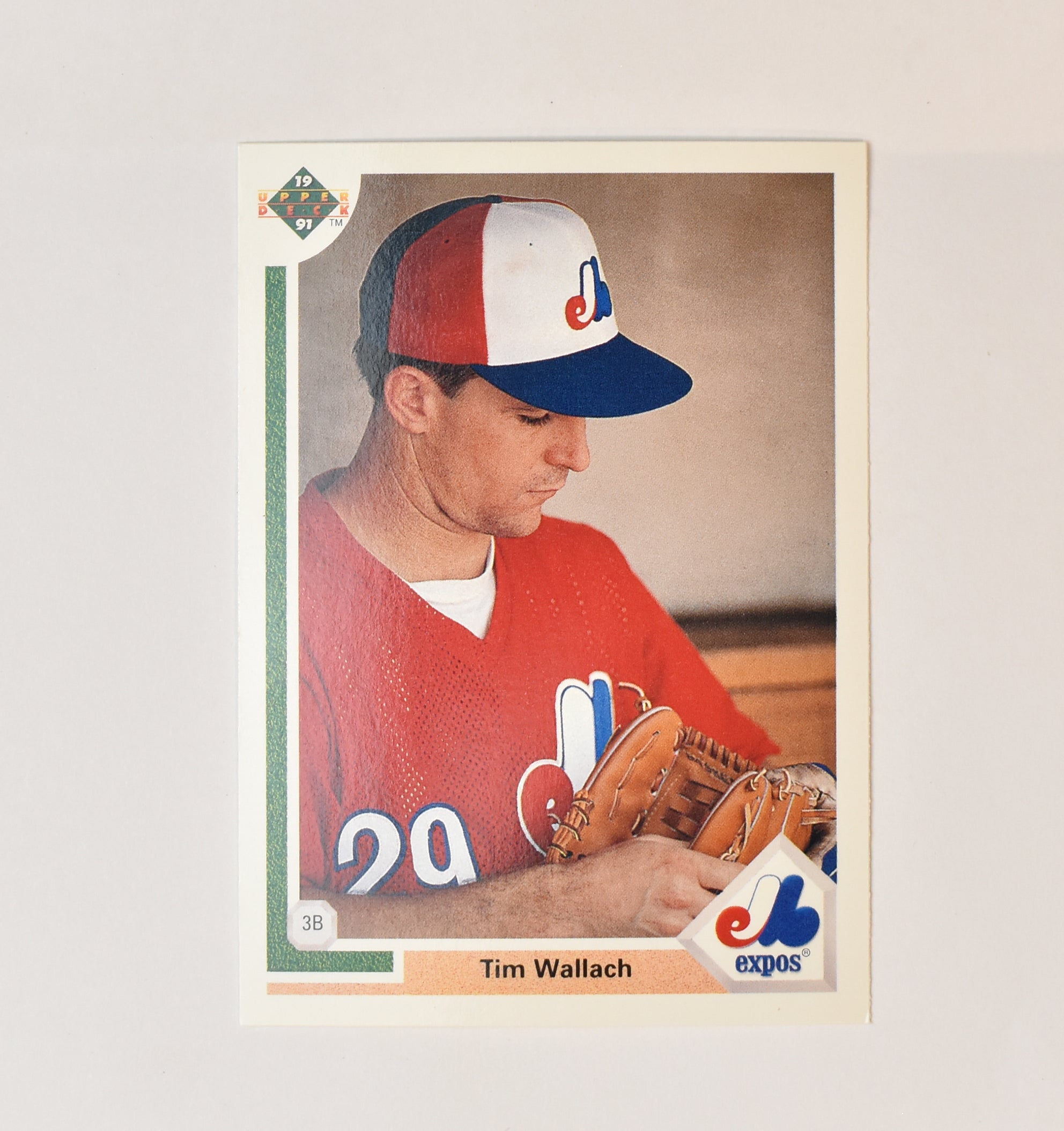 Tim Wallach 235 Upper Deck 1991 Baseball Card Montreal Expos