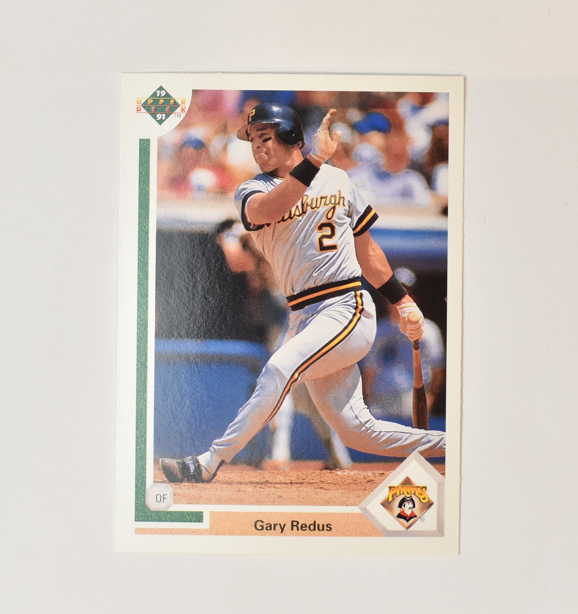 Gary Redus 38 Upper Deck 1991 Baseball Card Pittsburg Pirates