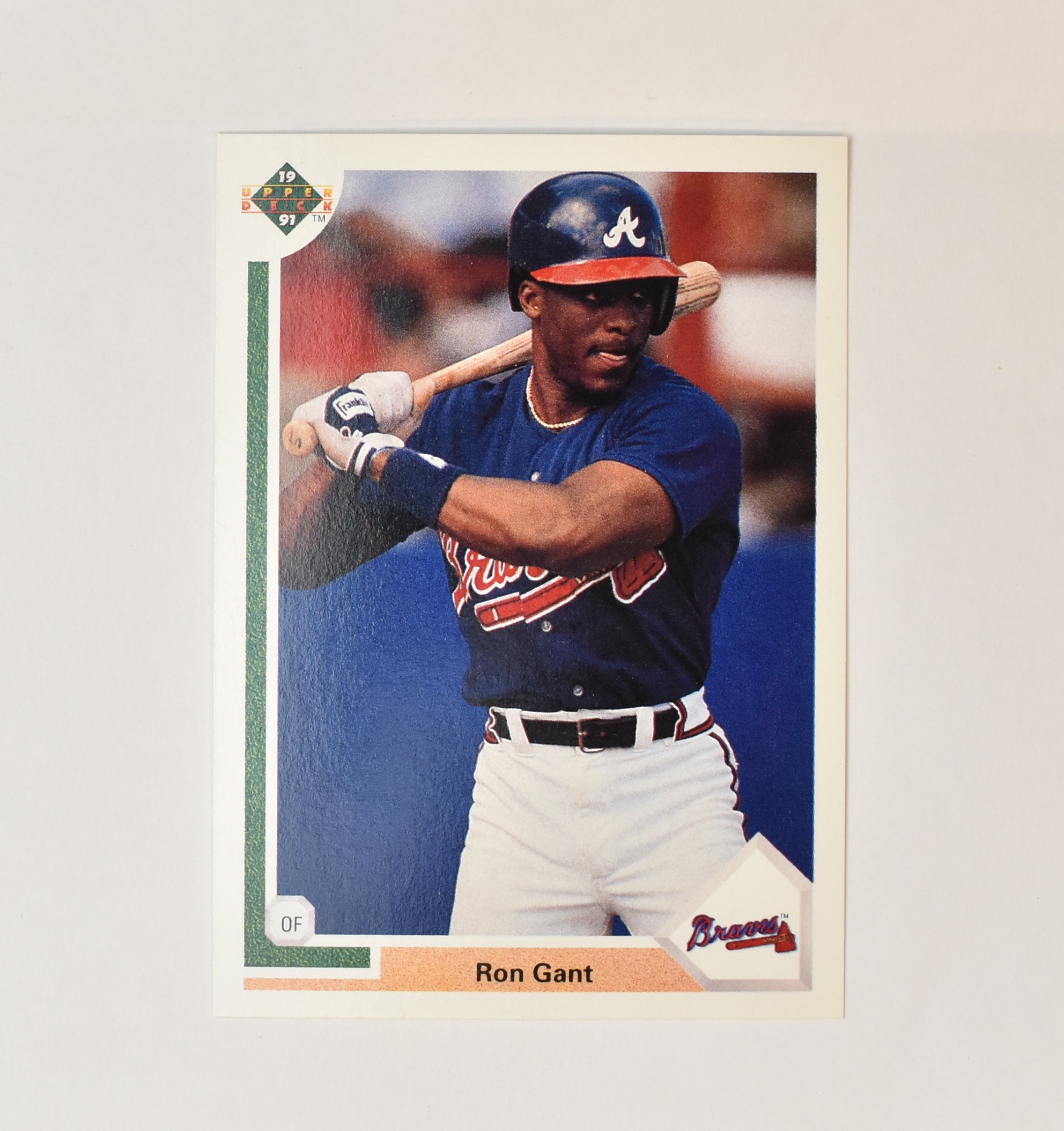 Ron Gant 361 Upper Deck Baseball Card 1991 Atlanta Braves