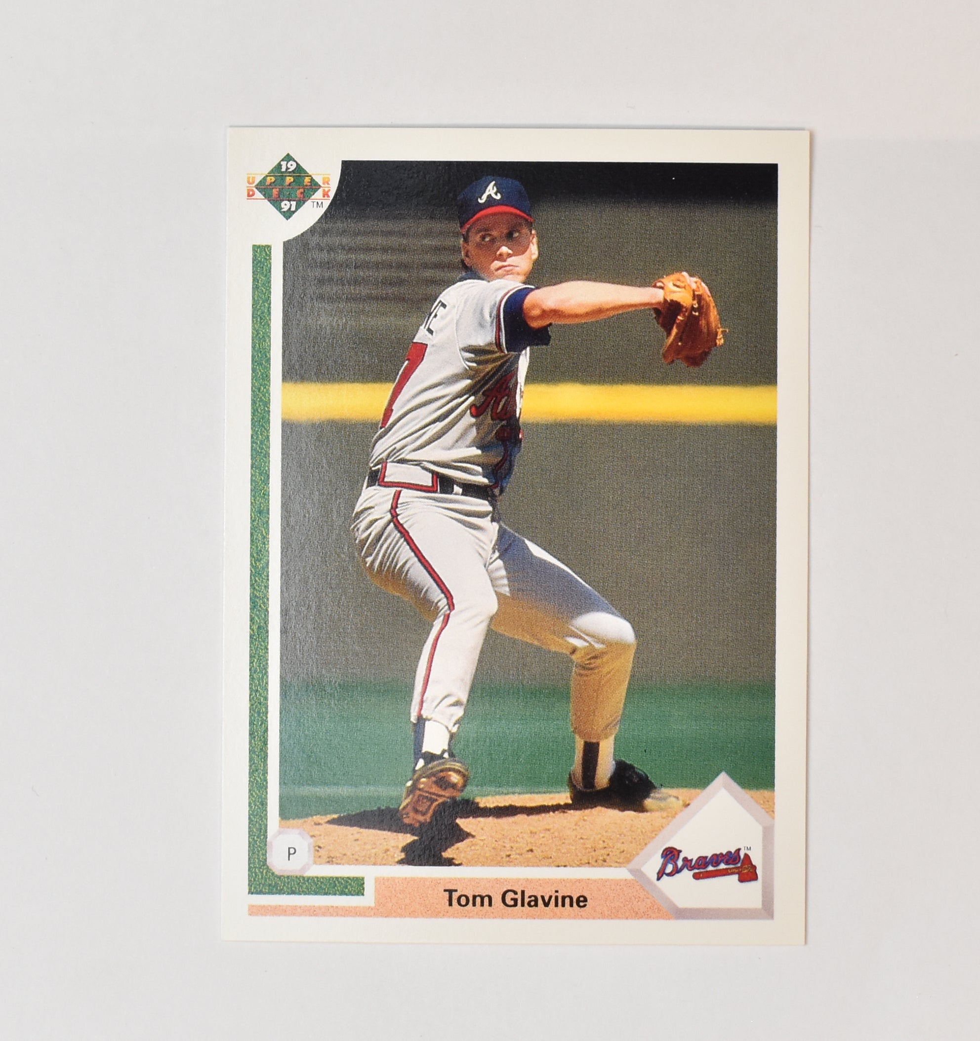 Tom Glavine 480 Upper Deck Baseball Card 1991 Atlanta Braves