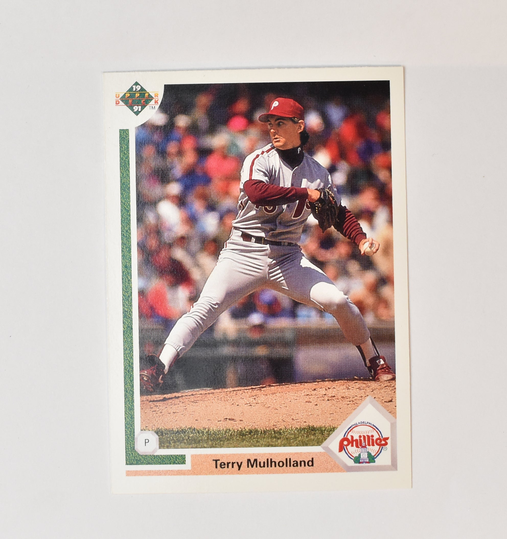 Terry Mulholland 426 Upper Deck 1991 Baseball Card Philadelphia Phillies