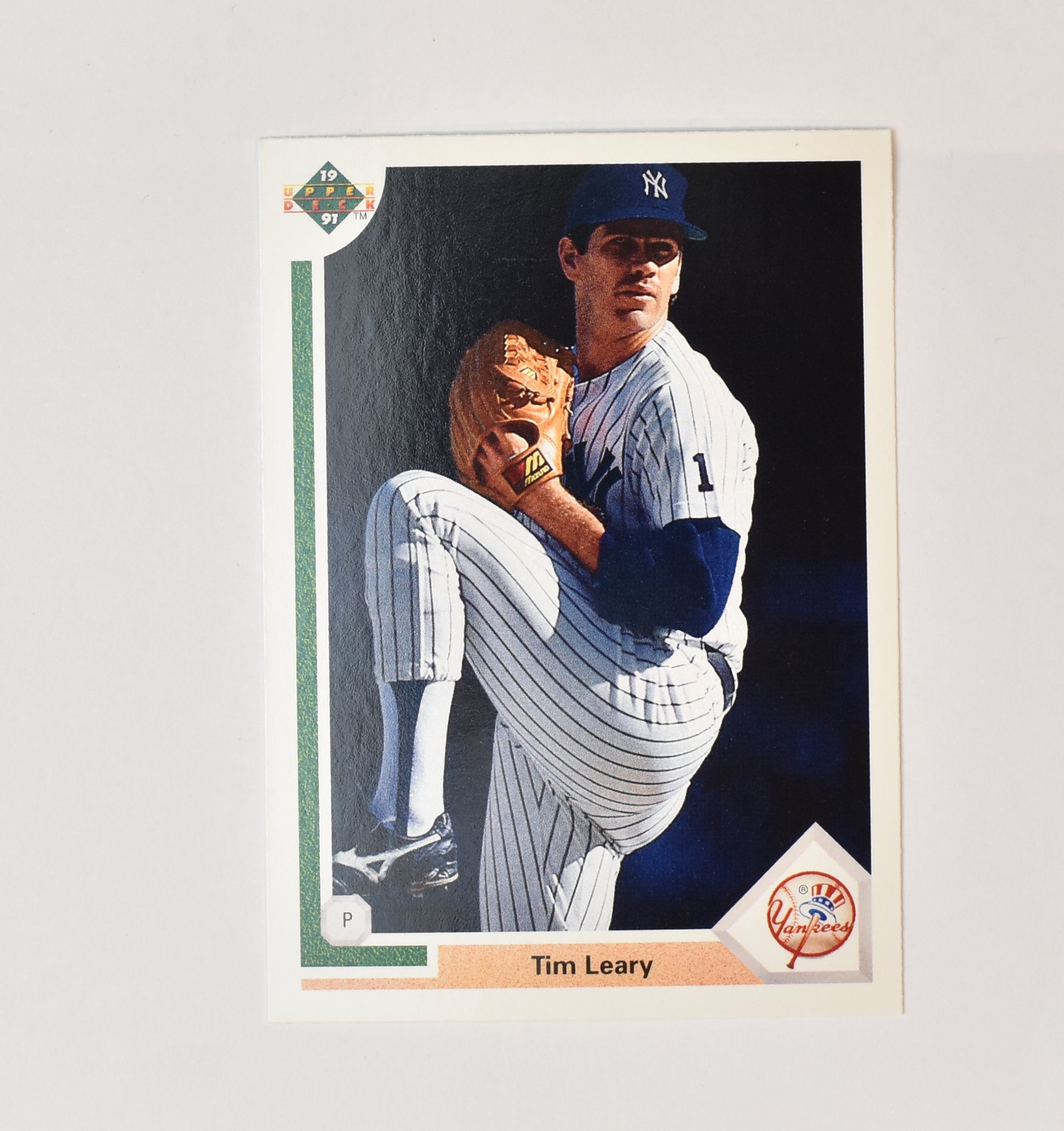 Tim Leary 693 Upper Deck 1991 Baseball Card New York