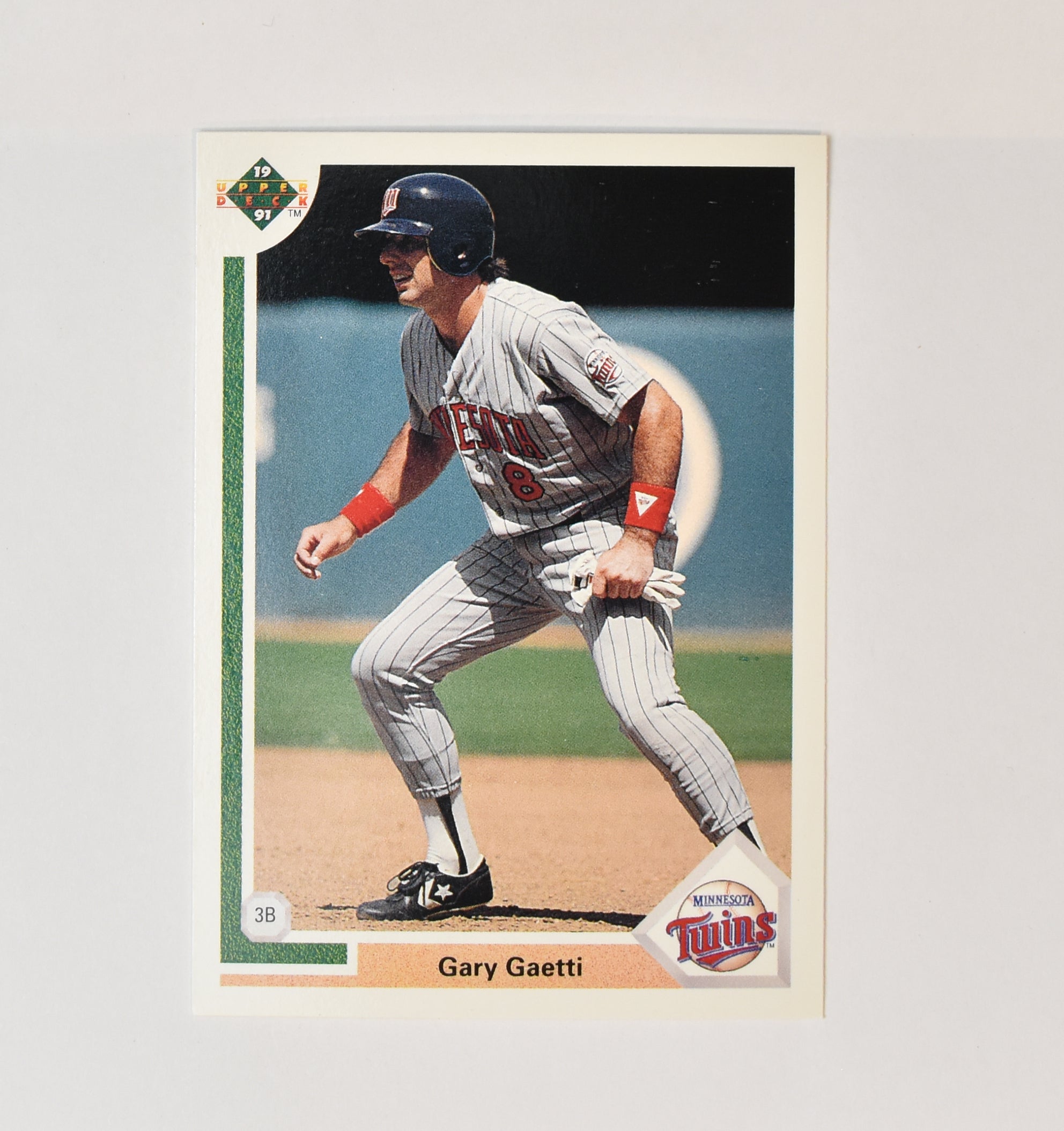 Gary Gaetti 233 Upper Deck 1991 Baseball Card Minnesota Twins