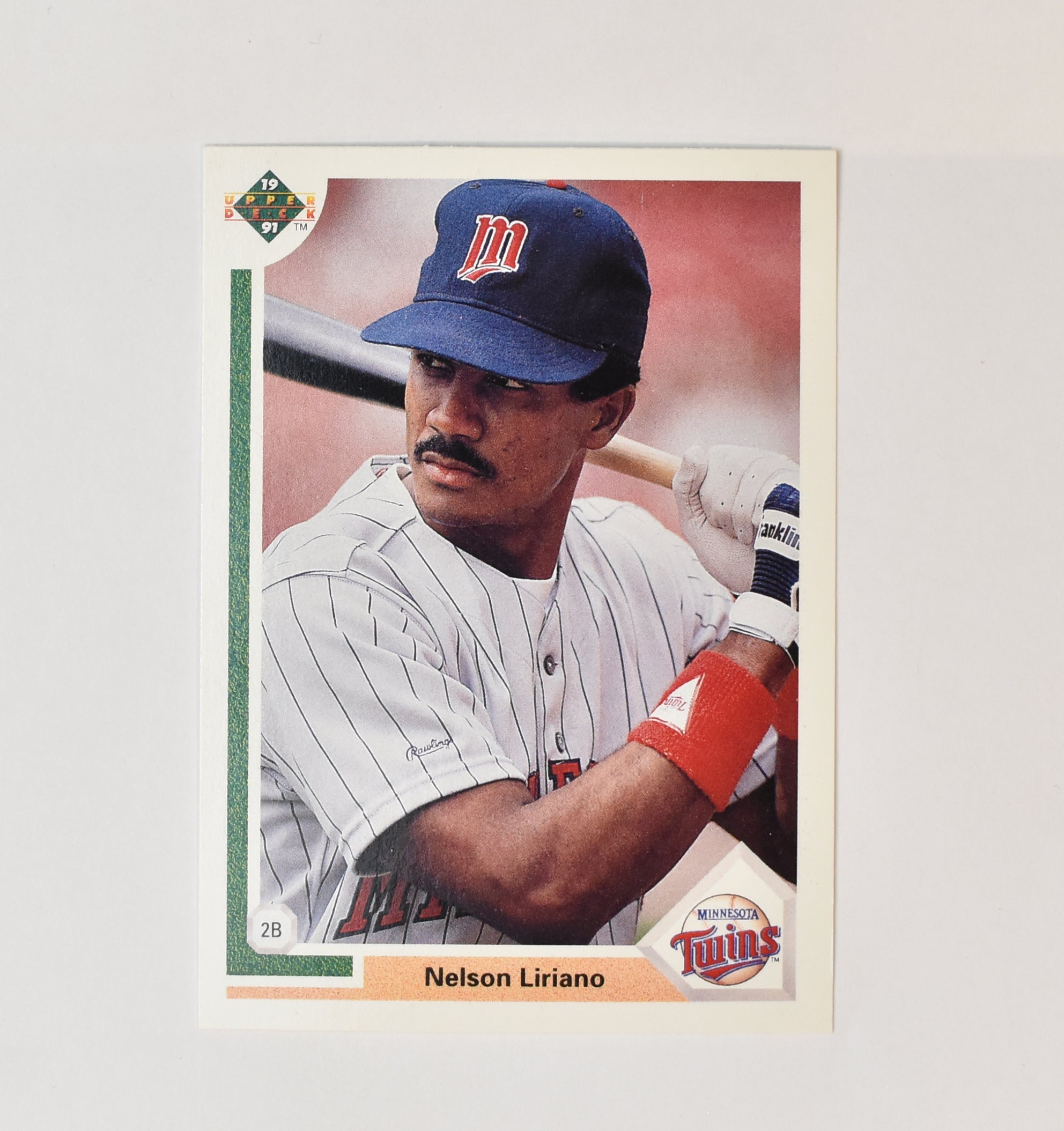 Nelson Liriano 360 Upper Deck 1991 Baseball Card Minnesota Twins