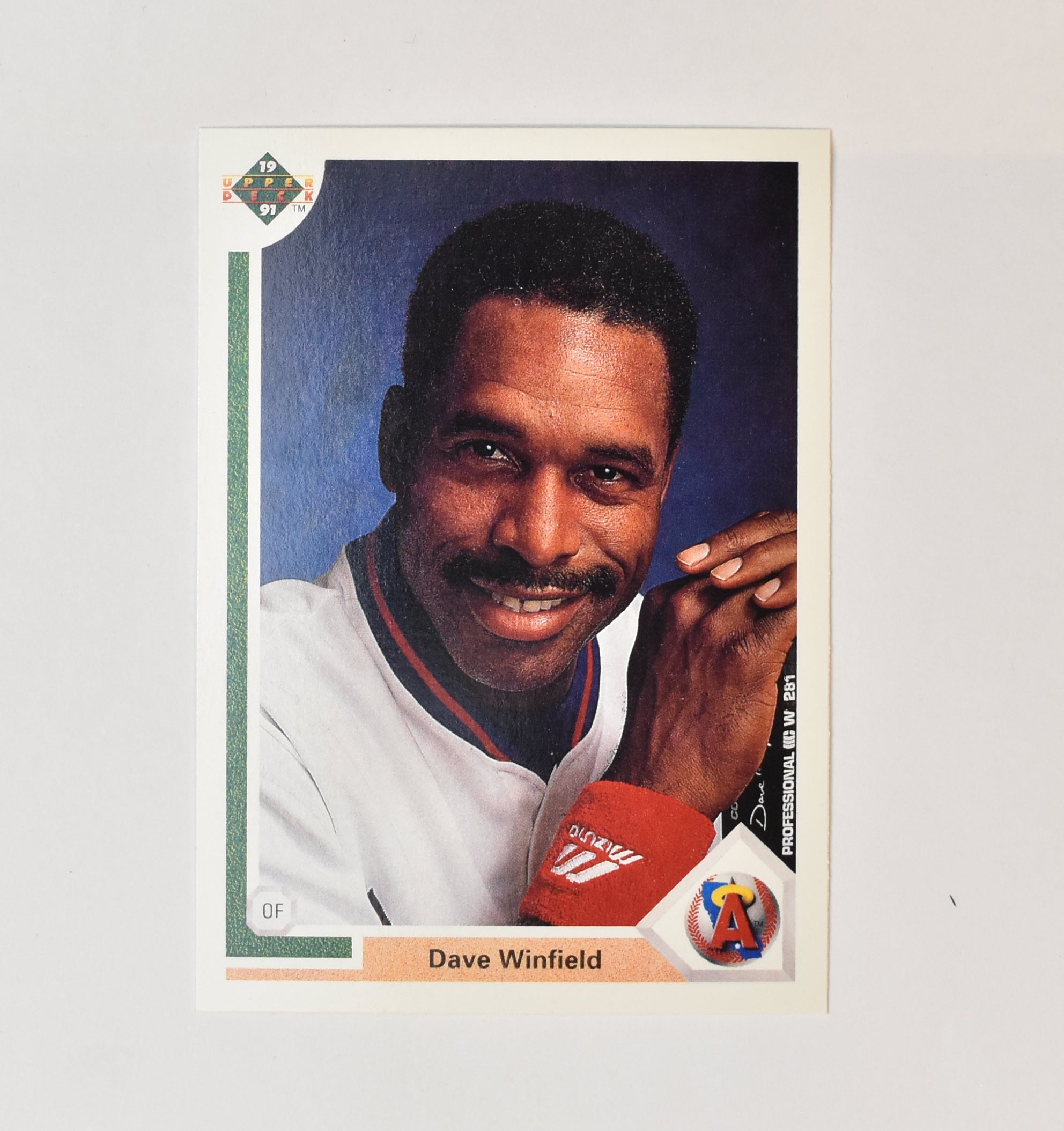 Dave Winfield 337 Upper Deck 1991 Baseball Card Angels