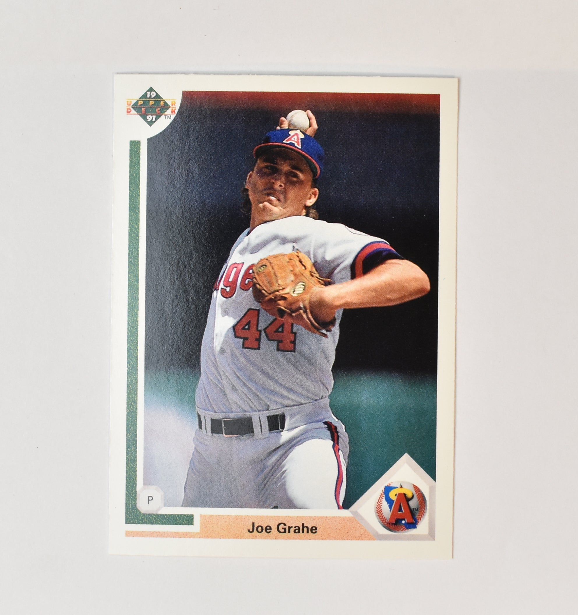 Joe Grahe 657 Upper Deck 1991 Baseball Card Angels