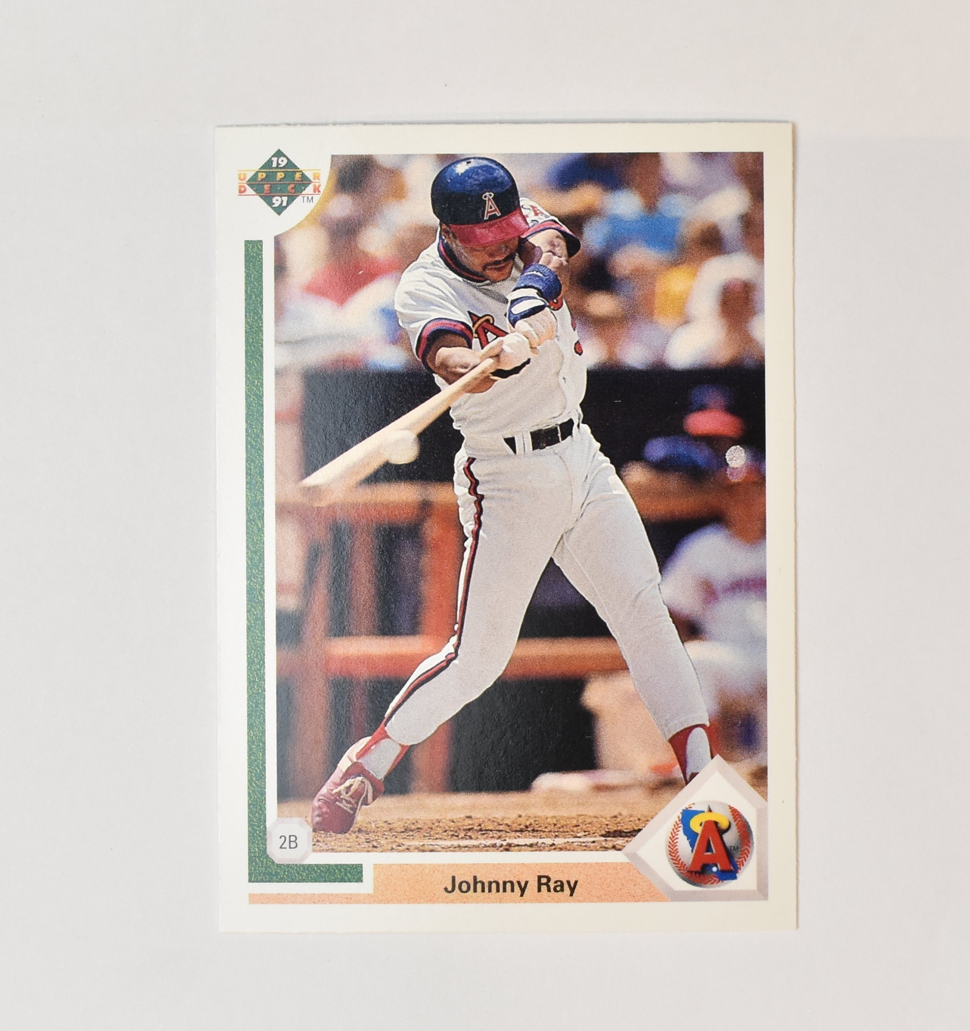 Johnny Ray 678 Upper Deck 1991 Baseball Card Angels