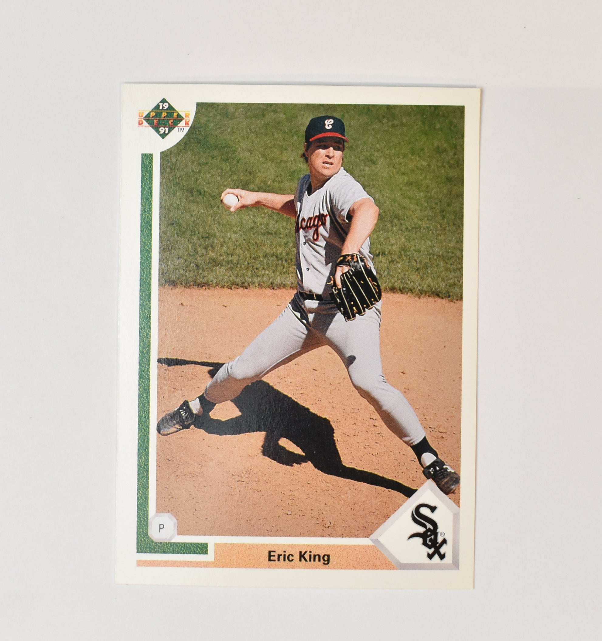 Eric King 281 Upper Deck 1991 Baseball Card Chicago White Sox