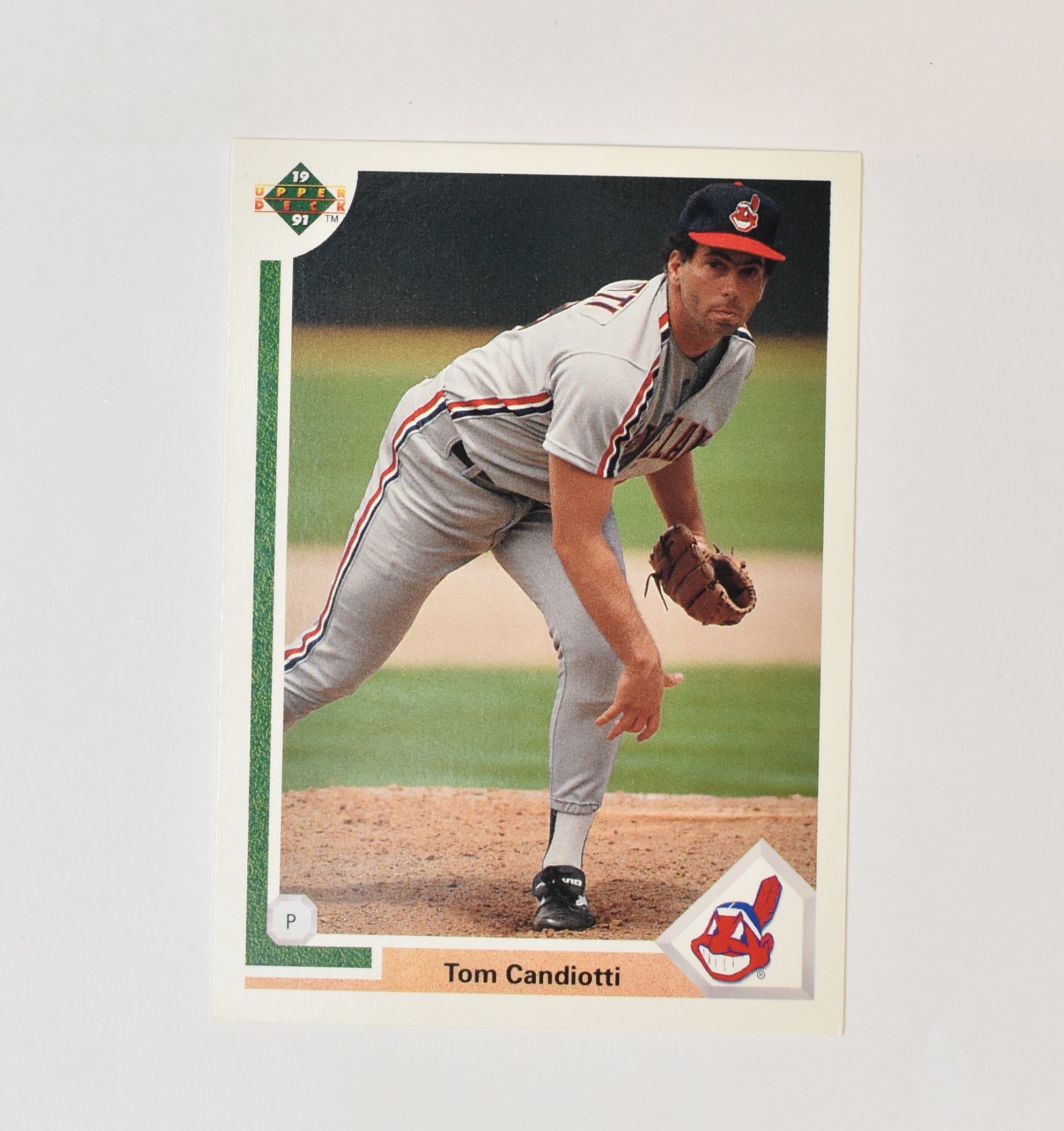 Tom Candiotti 218 Upper Deck 1991 Baseball Card Cleveland