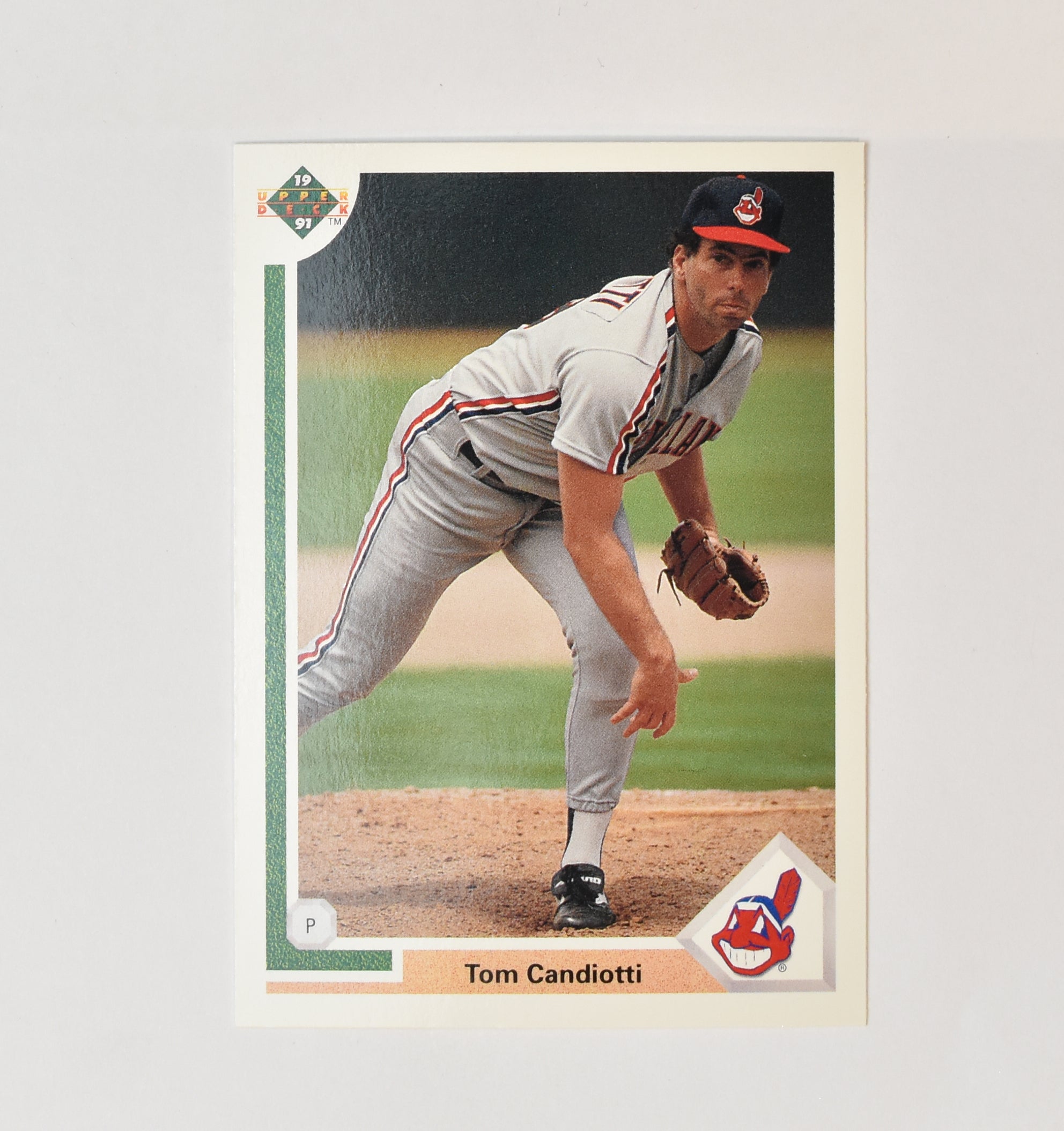 Tom Candiotti 218 Upper Deck 1991 Baseball Card Cleveland Indians