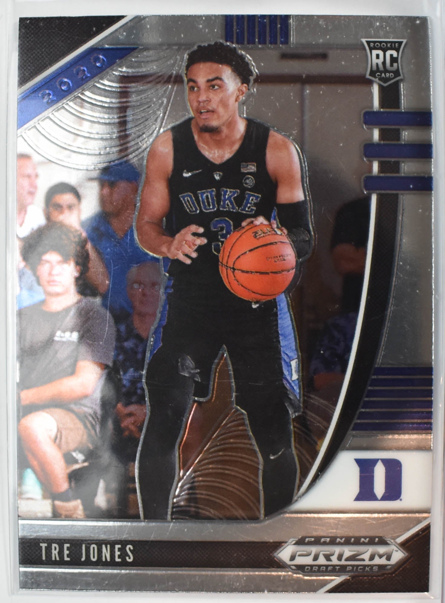 Tre Jones 77 Rookie Panini Prizm Draft Picks Basketball Card 2020