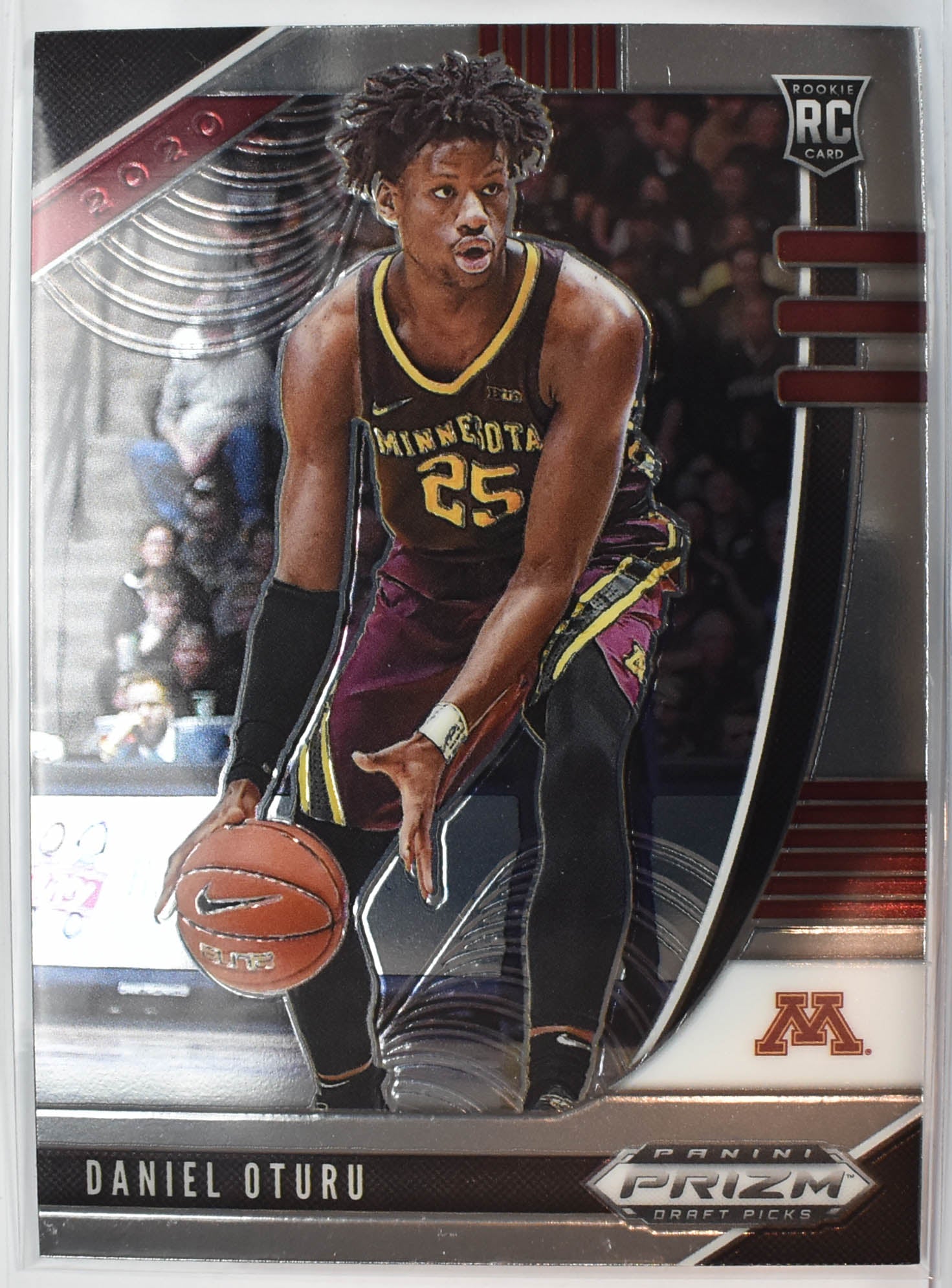 Daniel Oturu 33 Rookie Panini Prizm 2020 Draft Picks Basketball Card