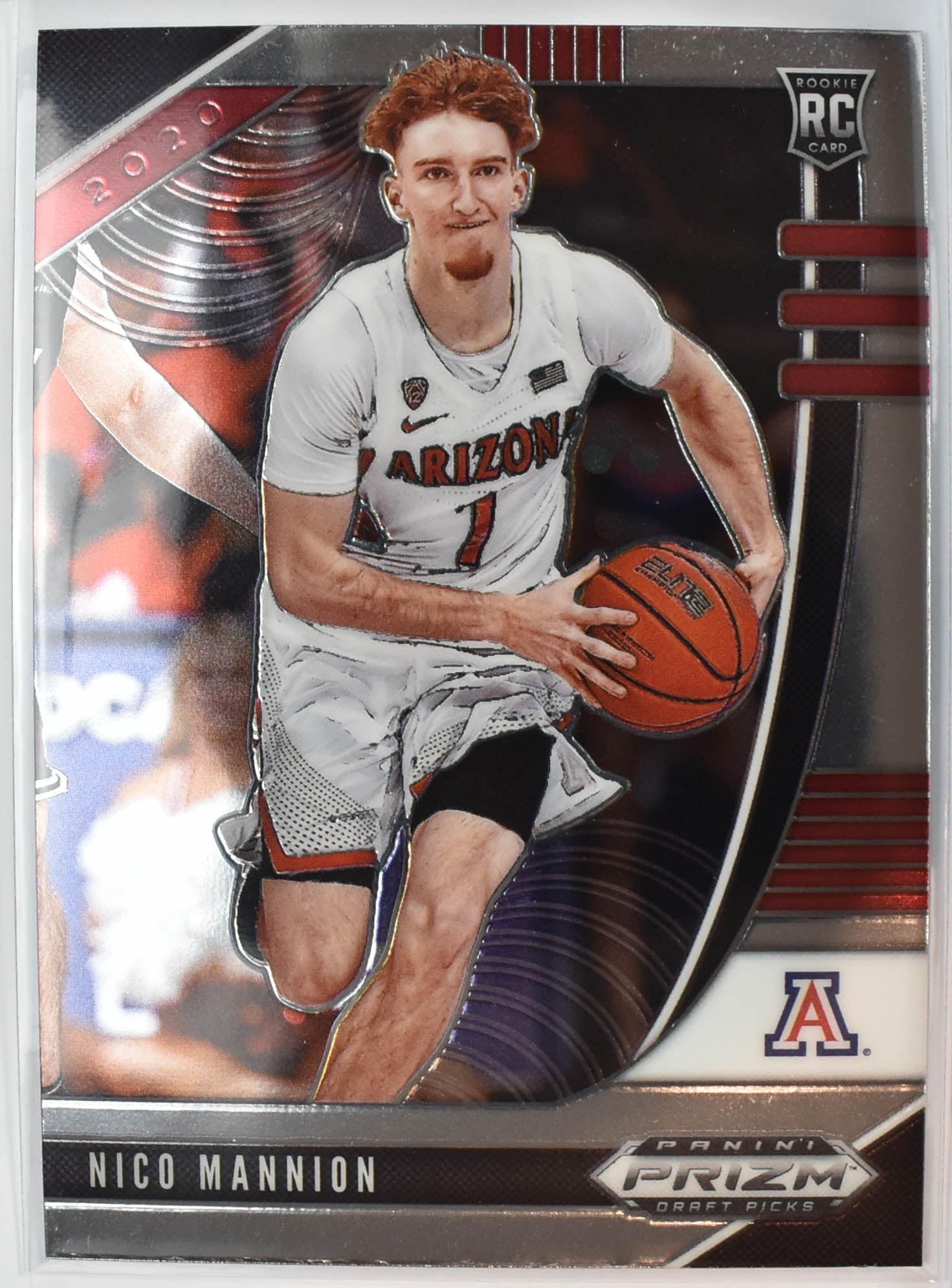 Nico Mannion 58 Rookie Panini Prizm 2020 Draft Picks Basketball Card