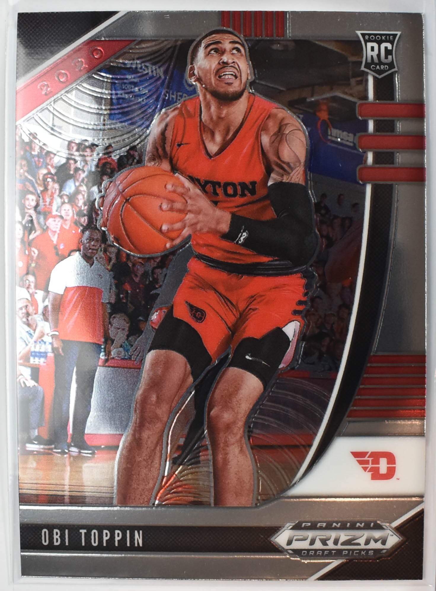 Obi Toppin 47 Rookie Panini Prizm 2020 Draft Picks Basketball Card