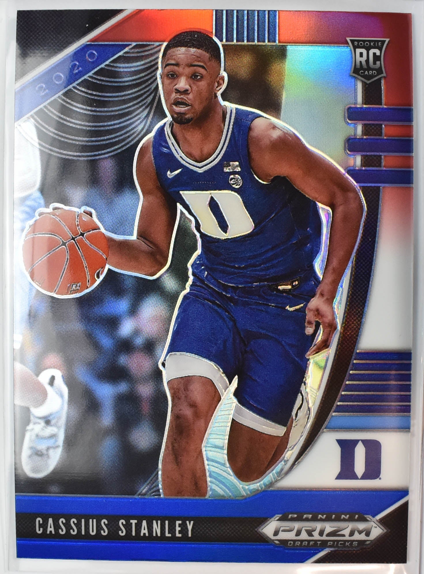 Cassius Stanley 68 RC Panini Prizm Red White Blue 2020 Draft Picks