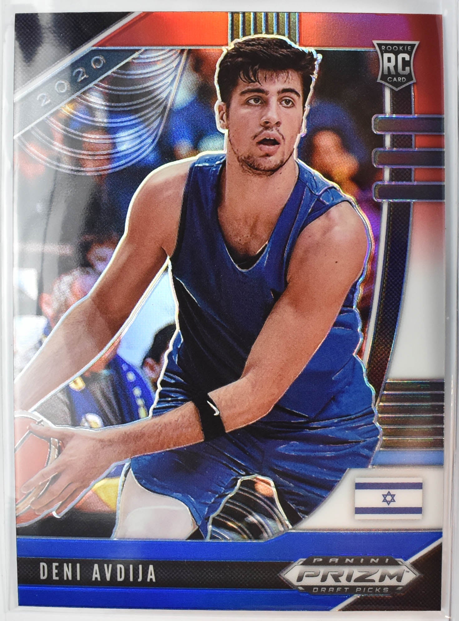 Deni Avdija 6 RC Panini Prizm Red White Blue 2020 Draft Picks