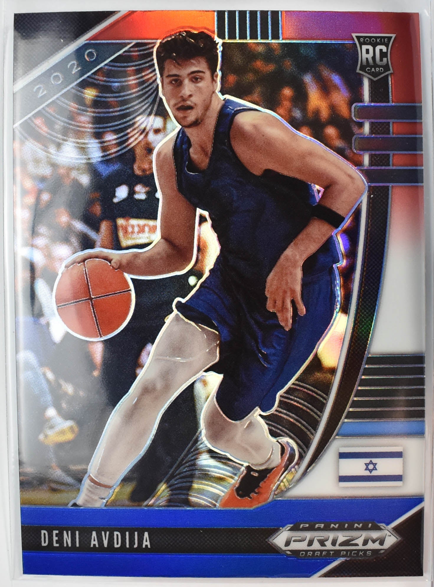 Deni Avdija 46 RC Panini Prizm Red White Blue 2020 Draft Picks